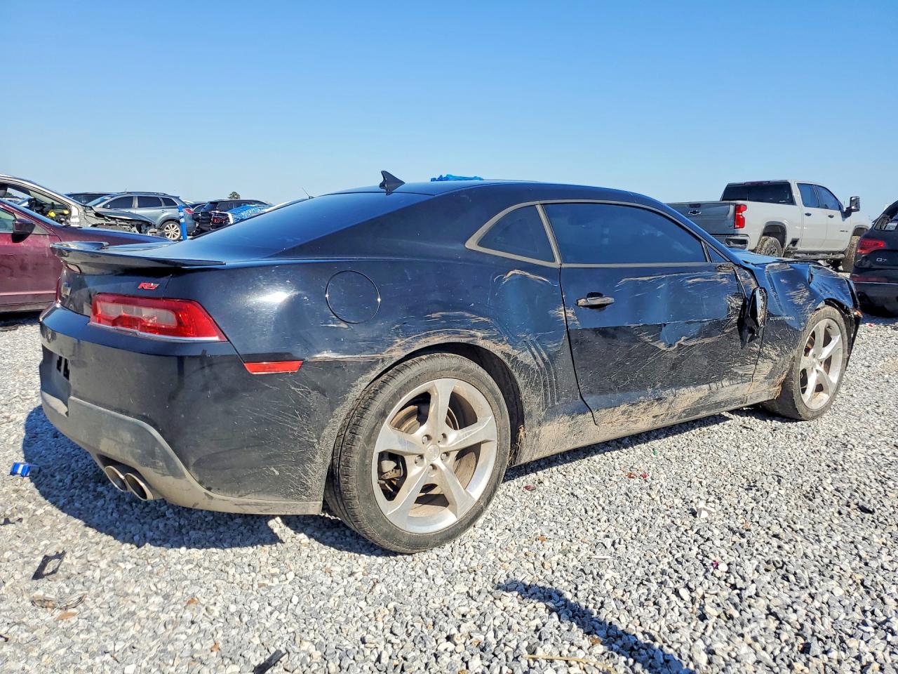 2015 Chevrolet Camaro Lt Black vin: 2G1FF1E33F9302360
