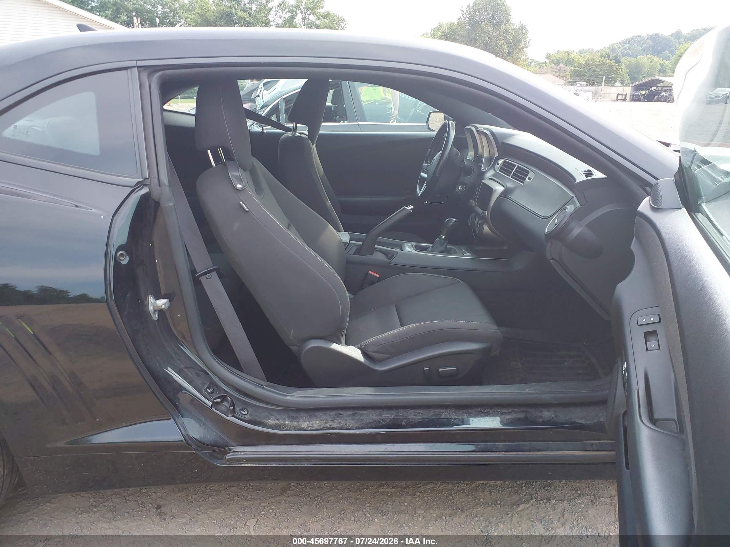 2014 Chevrolet Camaro 1lt Черный vin: 2G1FF1E34E9189971