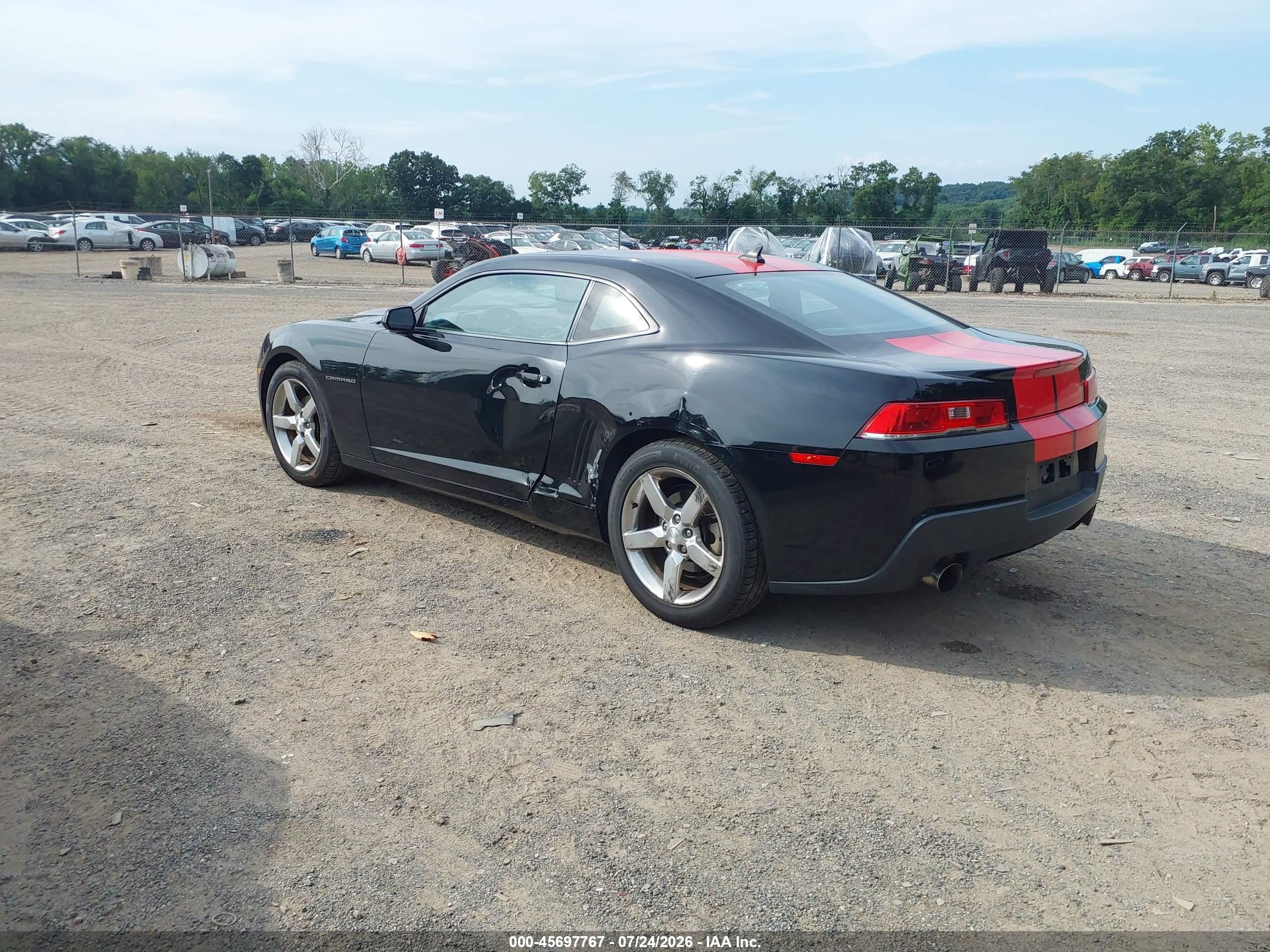 2014 Chevrolet Camaro 1lt Черный vin: 2G1FF1E34E9189971