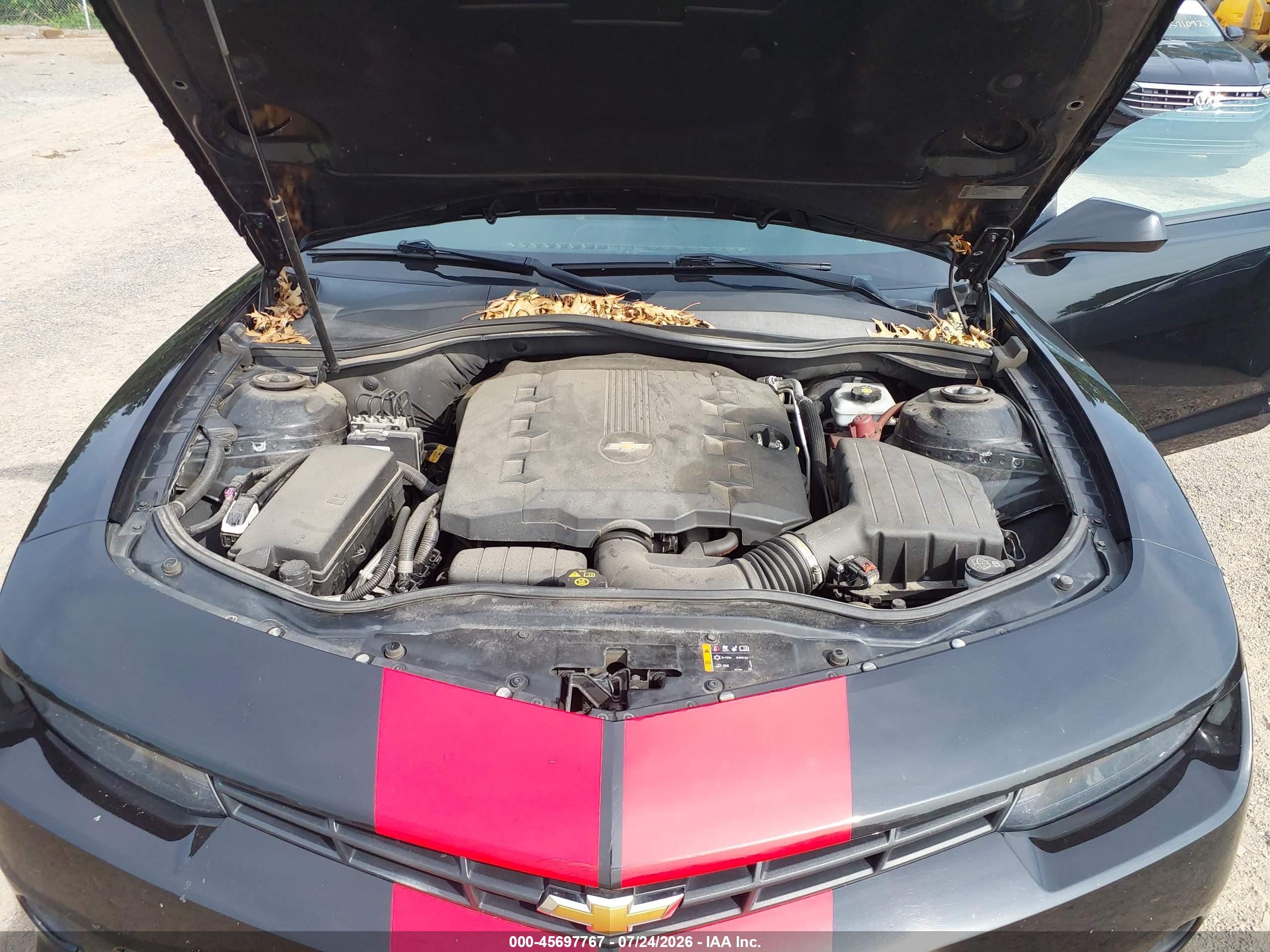 2014 Chevrolet Camaro 1lt Черный vin: 2G1FF1E34E9189971