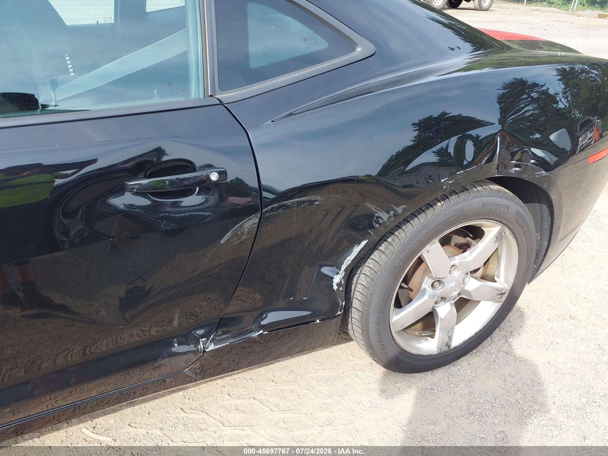 2014 Chevrolet Camaro 1lt Черный vin: 2G1FF1E34E9189971