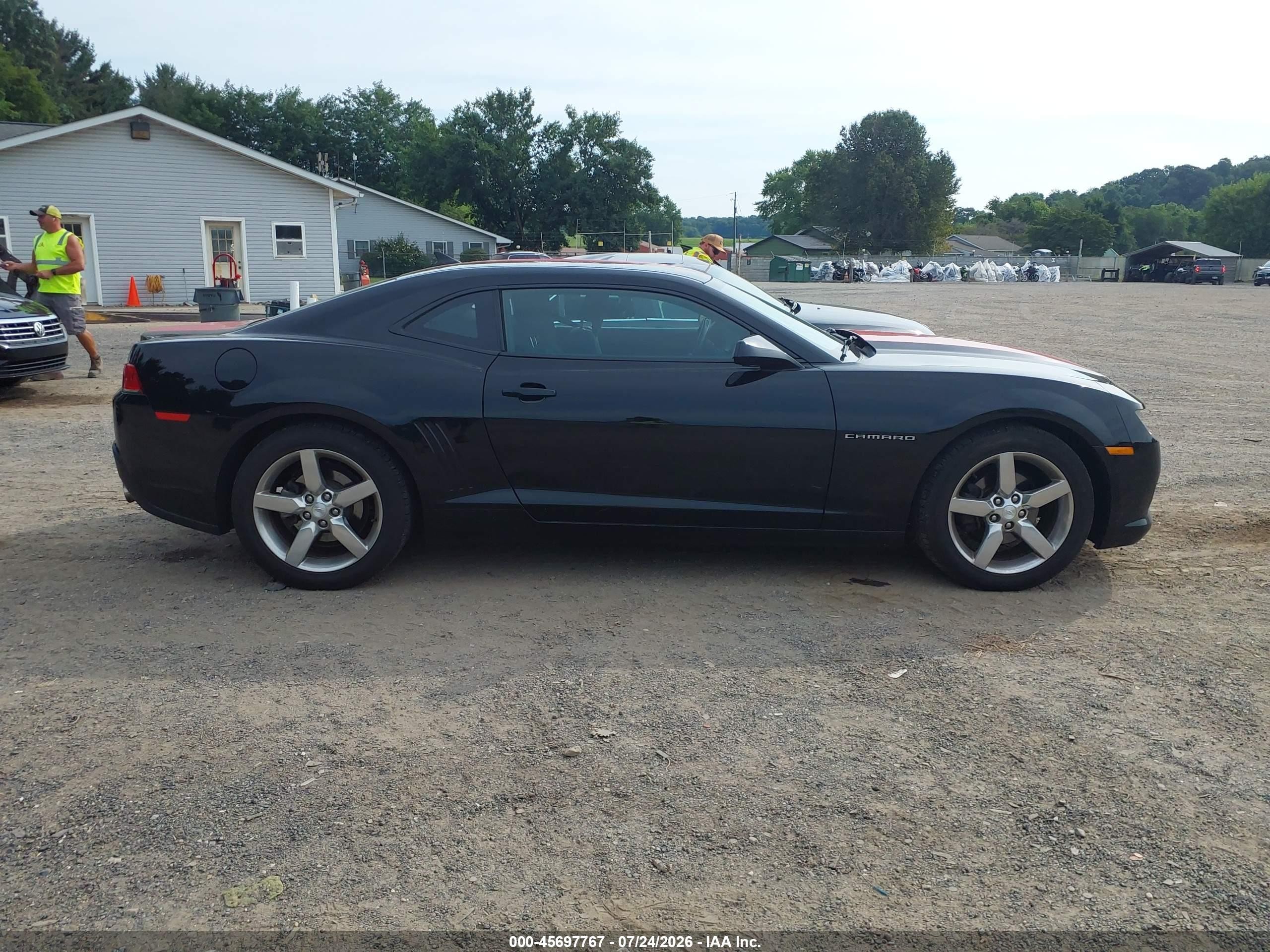 2014 Chevrolet Camaro 1lt Черный vin: 2G1FF1E34E9189971
