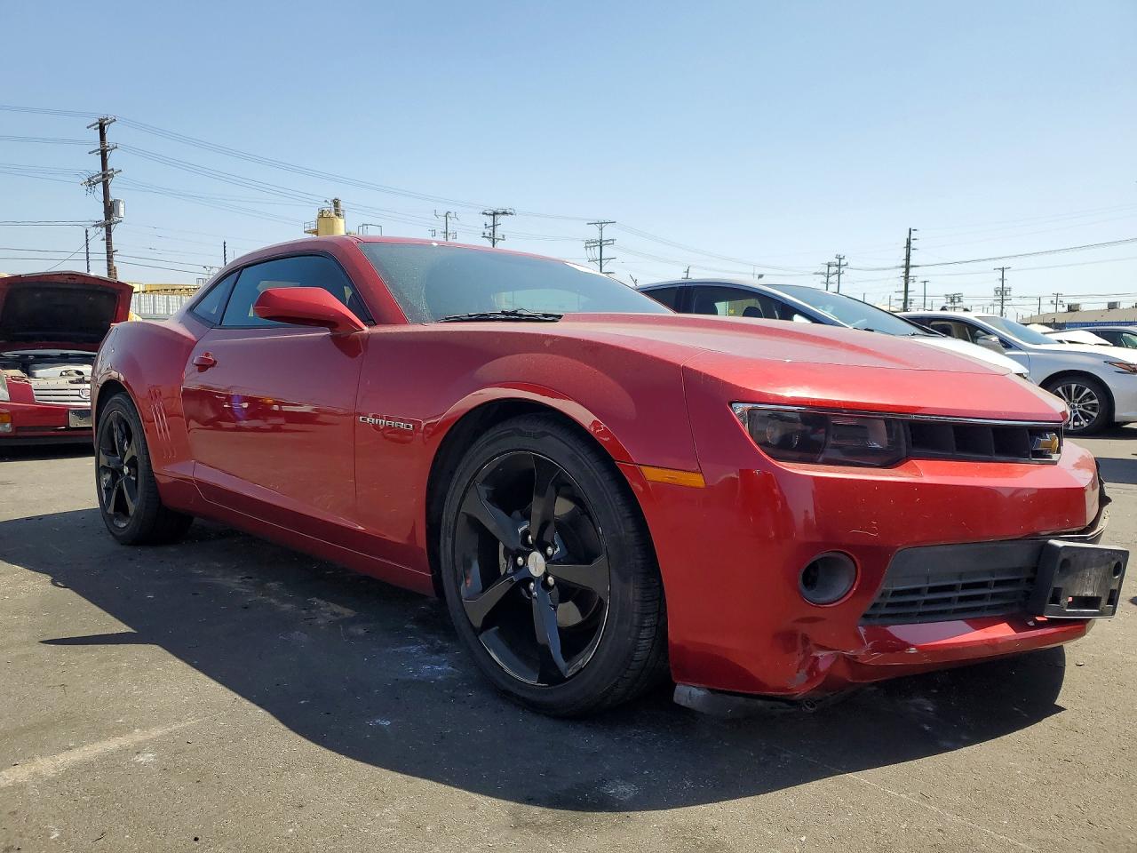 2015 Chevrolet Camaro Lt Бордовый vin: 2G1FF1E34F9233937