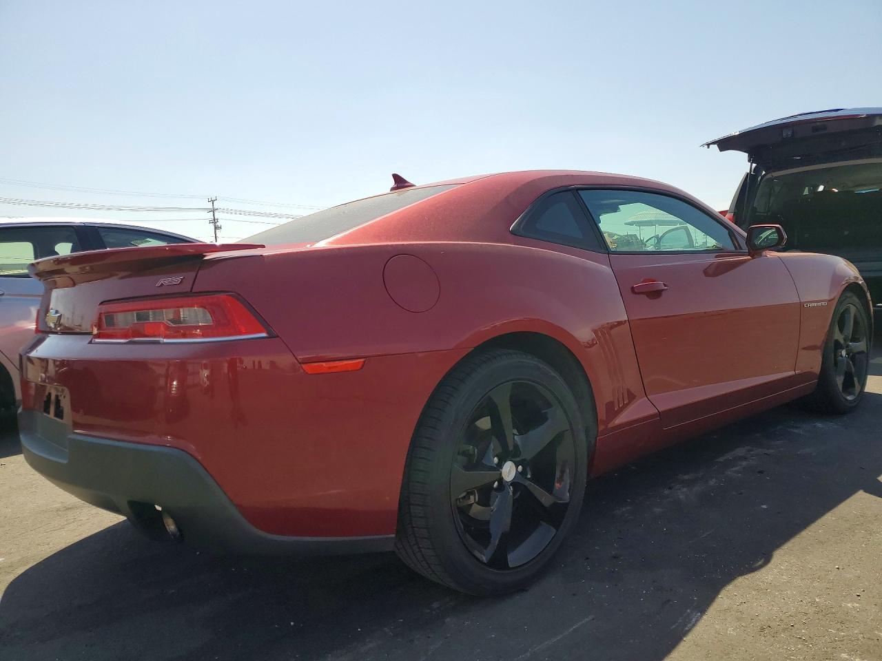 2015 Chevrolet Camaro Lt Бордовый vin: 2G1FF1E34F9233937