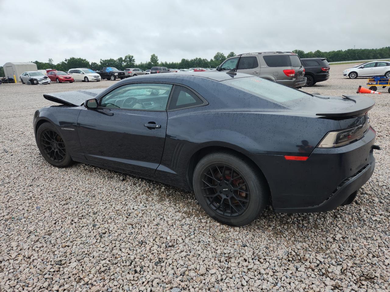 2014 Chevrolet Camaro Lt Black vin: 2G1FF1E35E9221455