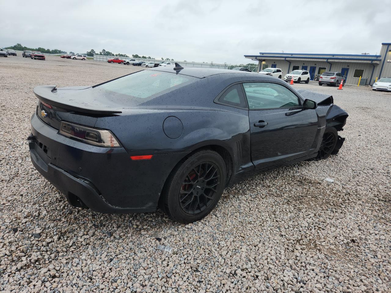 2014 Chevrolet Camaro Lt Black vin: 2G1FF1E35E9221455