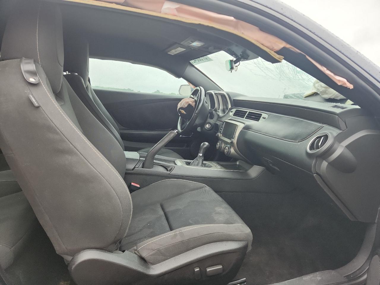 2014 Chevrolet Camaro Lt Black vin: 2G1FF1E35E9221455
