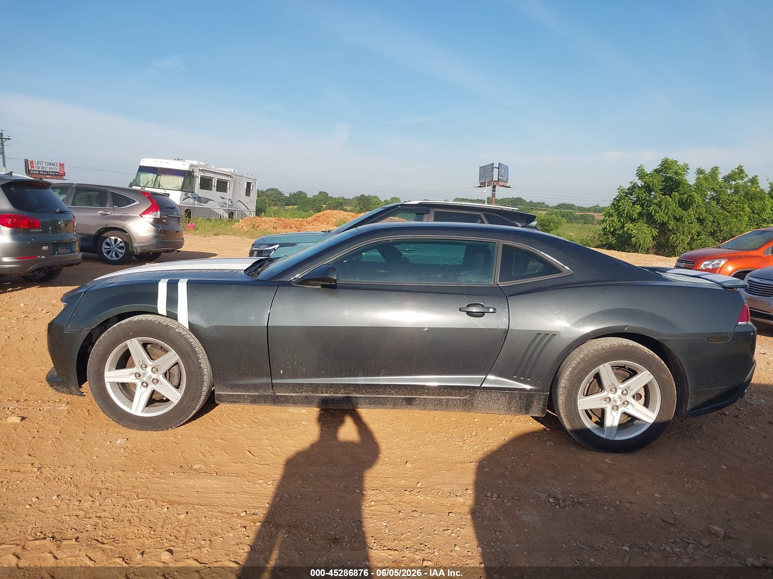 2014 Chevrolet Camaro 1lt Gray vin: 2G1FF1E35E9254004