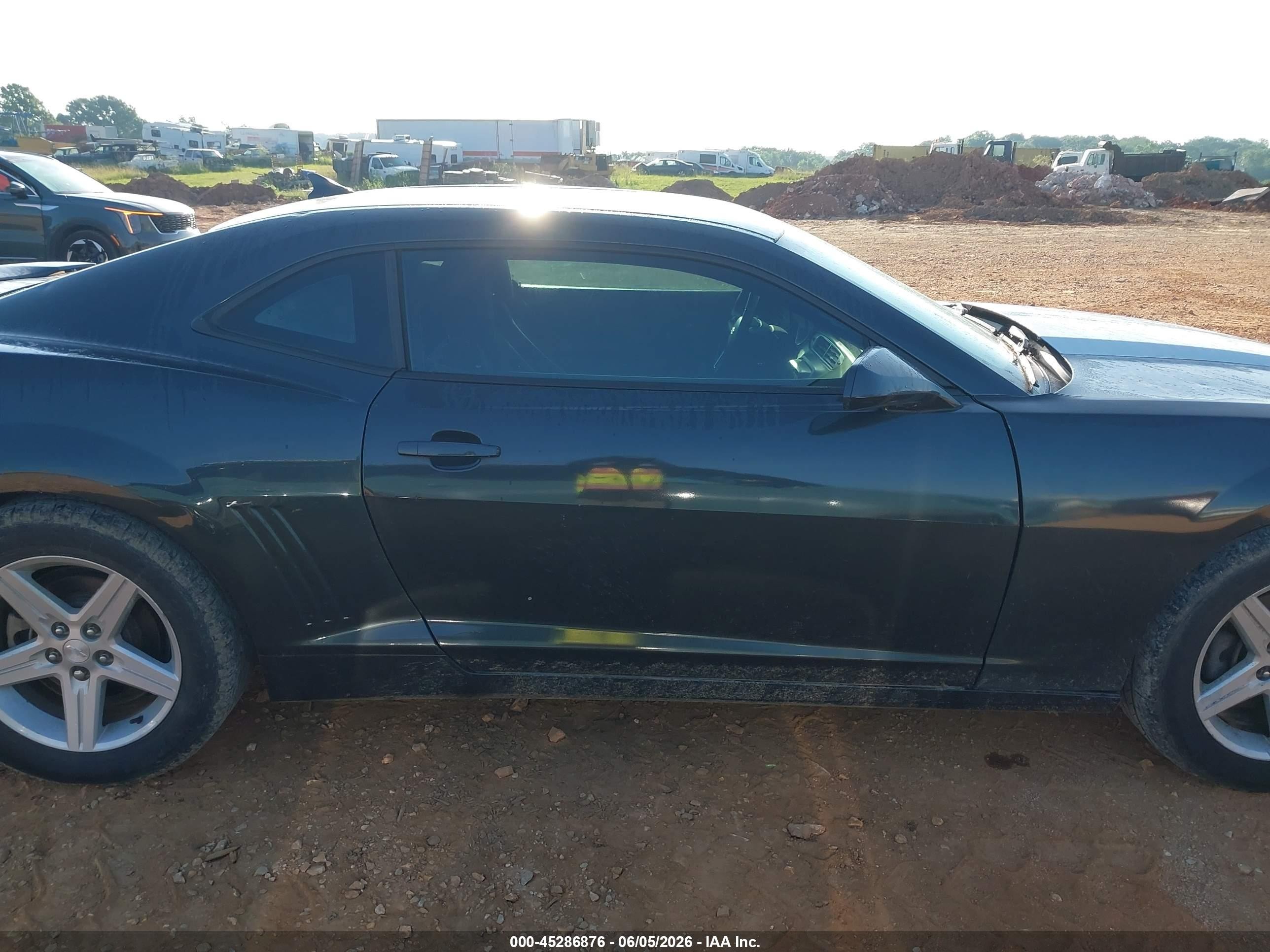 2014 Chevrolet Camaro 1lt Gray vin: 2G1FF1E35E9254004
