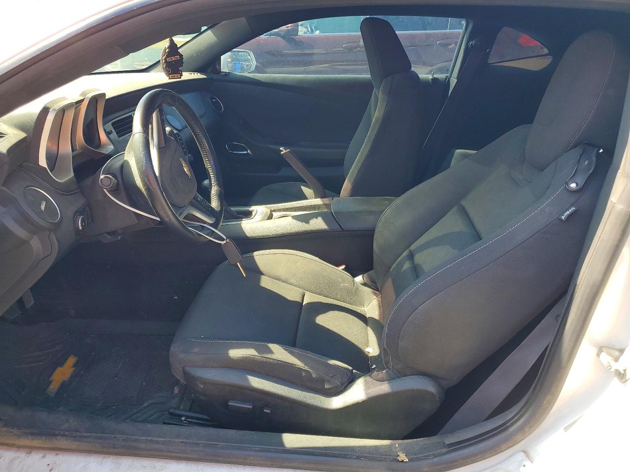 2014 Chevrolet Camaro Lt White vin: 2G1FF1E35E9287021