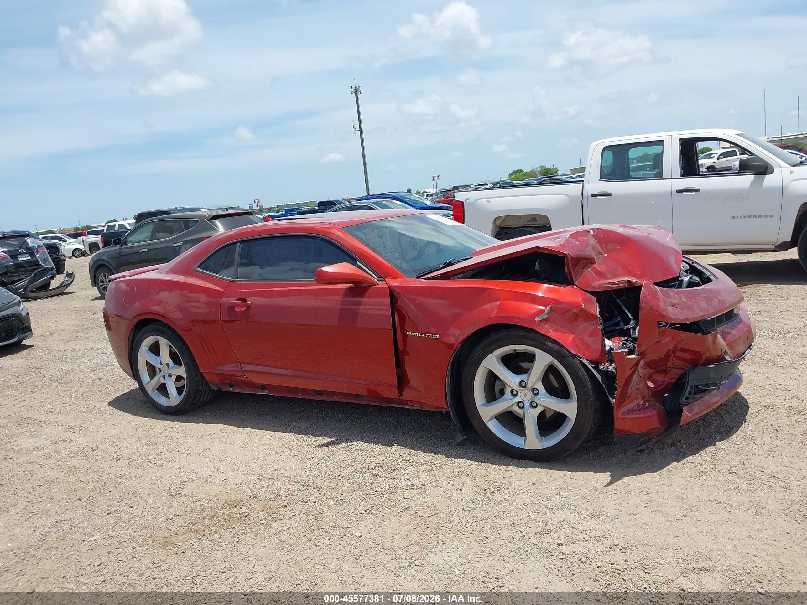 2015 Chevrolet Camaro 2lt Бордовый vin: 2G1FF1E35F9147522