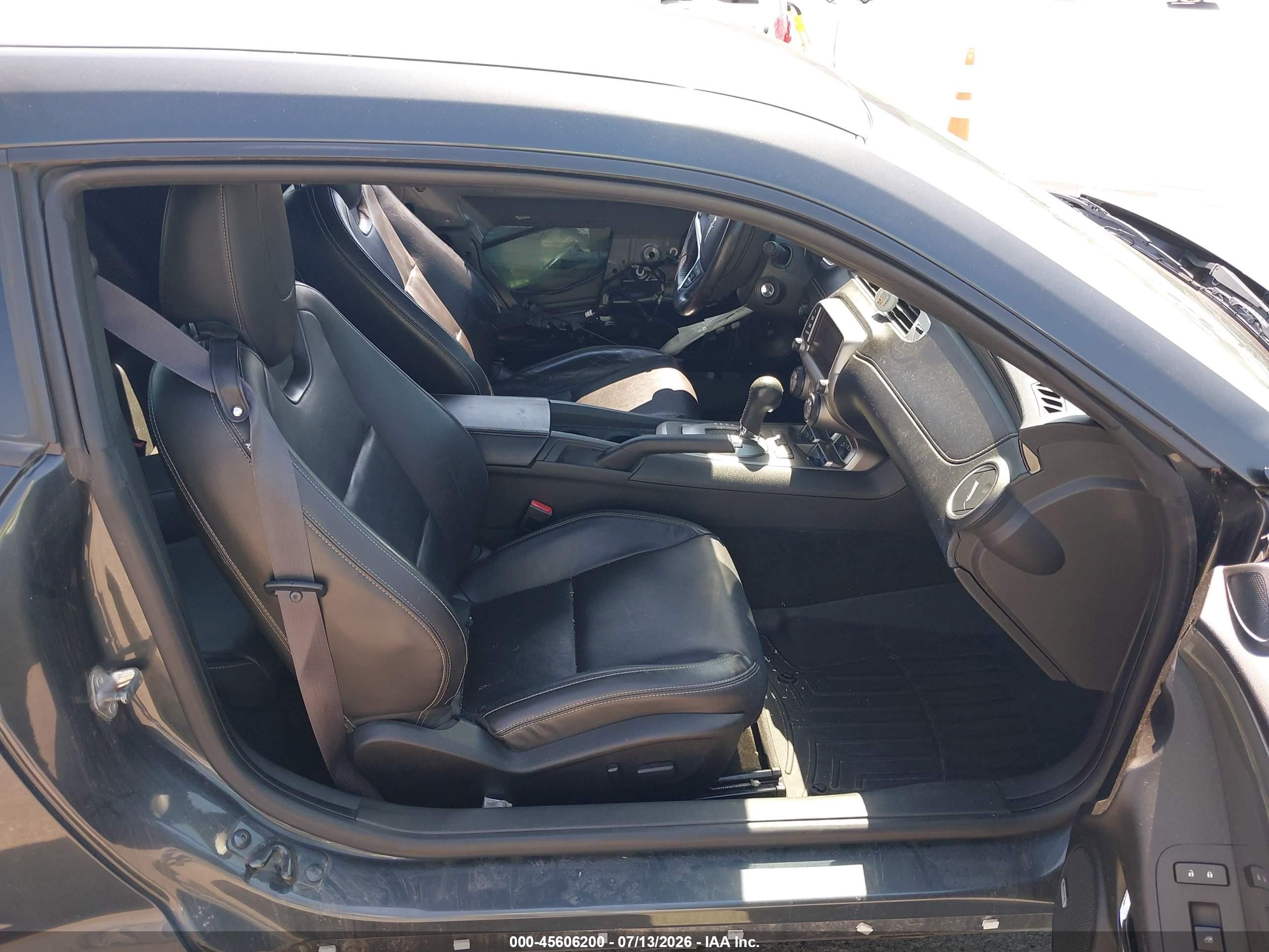 2015 Chevrolet Camaro 2lt Серый vin: 2G1FF1E35F9148153