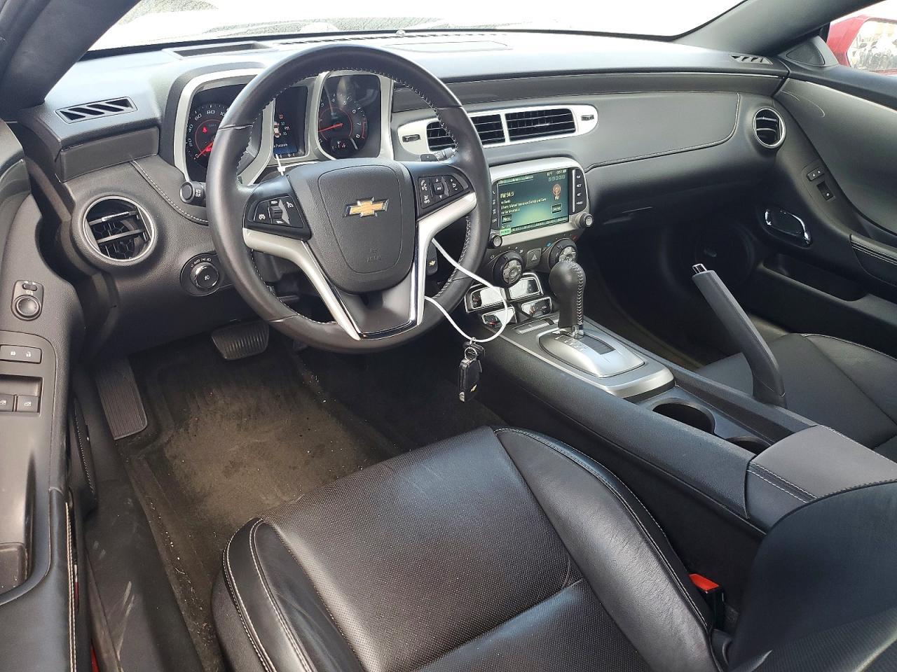 2015 Chevrolet Camaro Lt Red vin: 2G1FF1E35F9173506