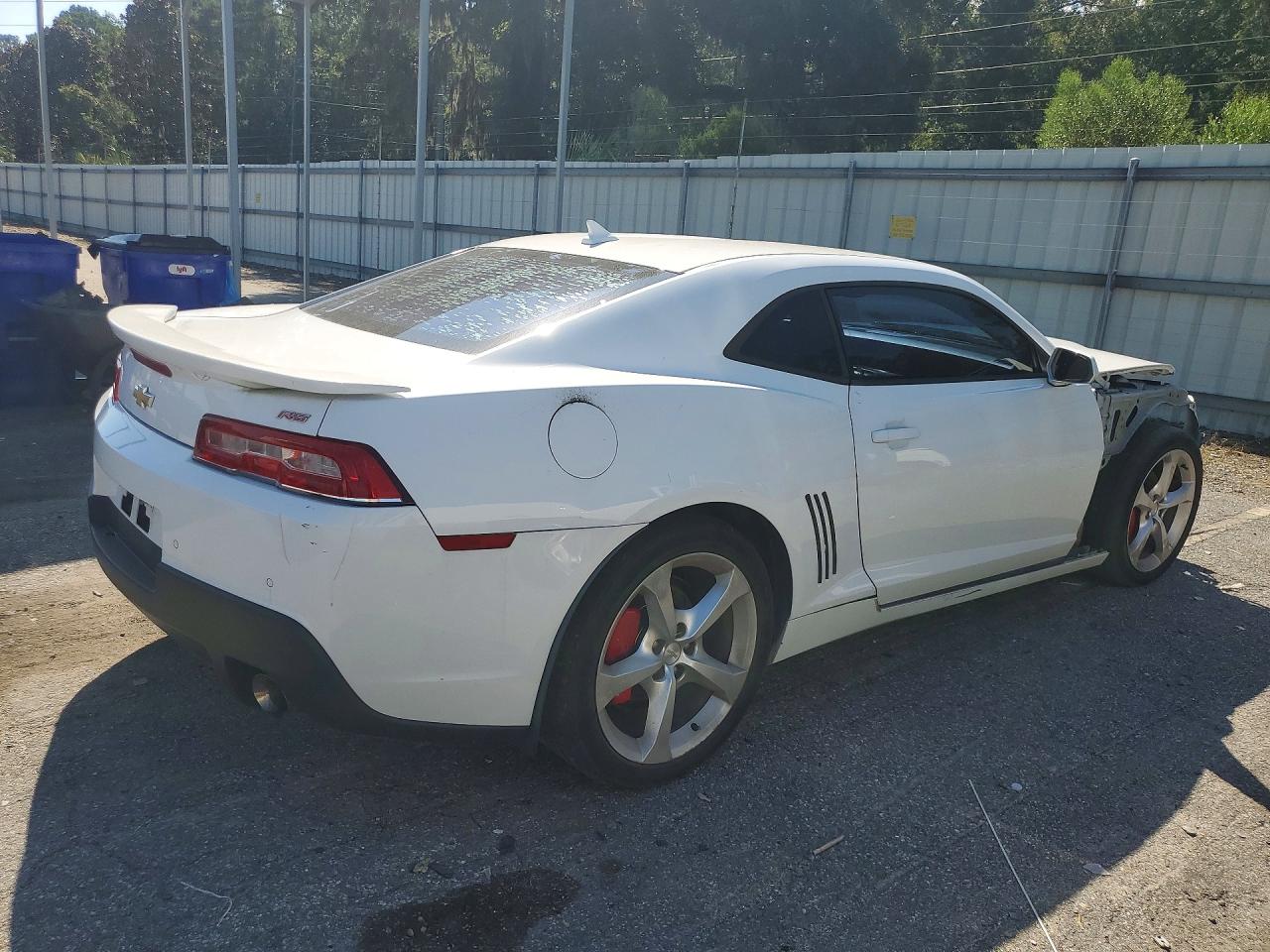 2015 Chevrolet Camaro Lt White vin: 2G1FF1E35F9228763
