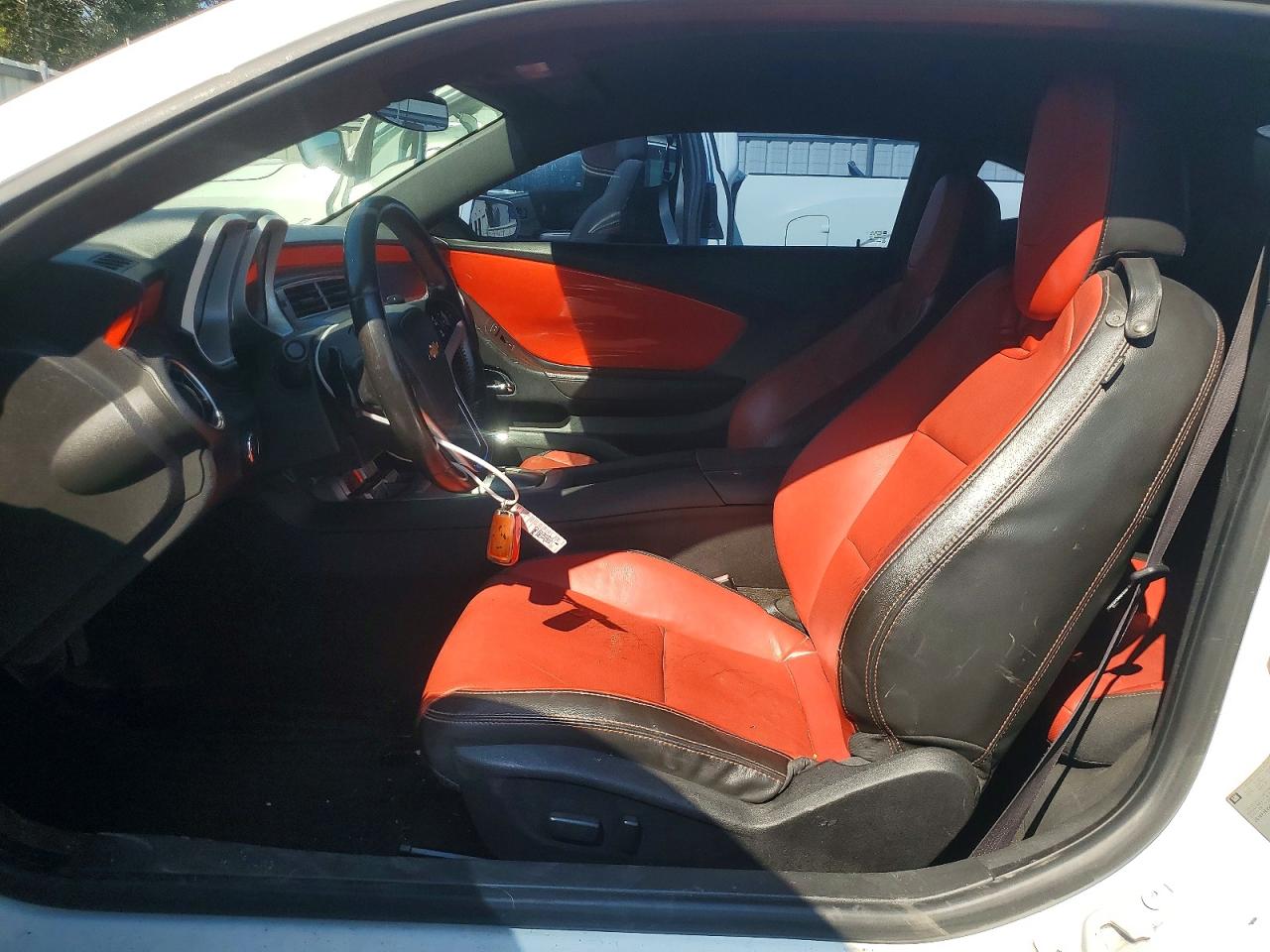 2015 Chevrolet Camaro Lt White vin: 2G1FF1E35F9228763