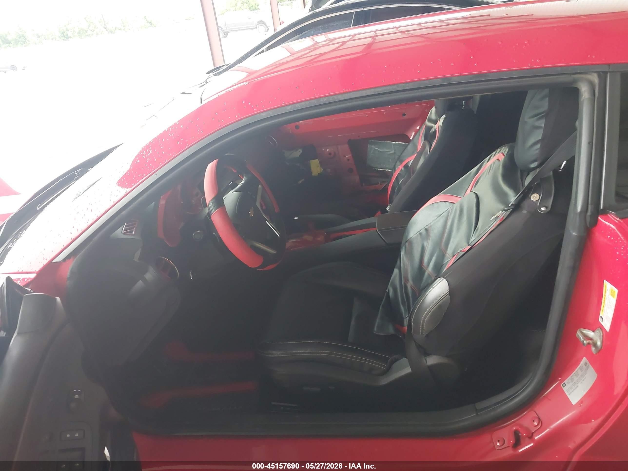 2015 Chevrolet Camaro 2lt Red vin: 2G1FF1E37F9167657