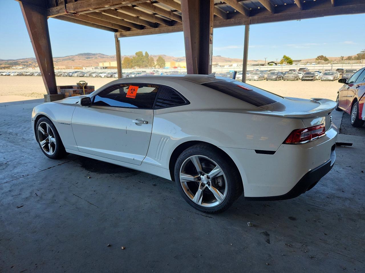 2015 Chevrolet Camaro Lt White vin: 2G1FF1E37F9225640