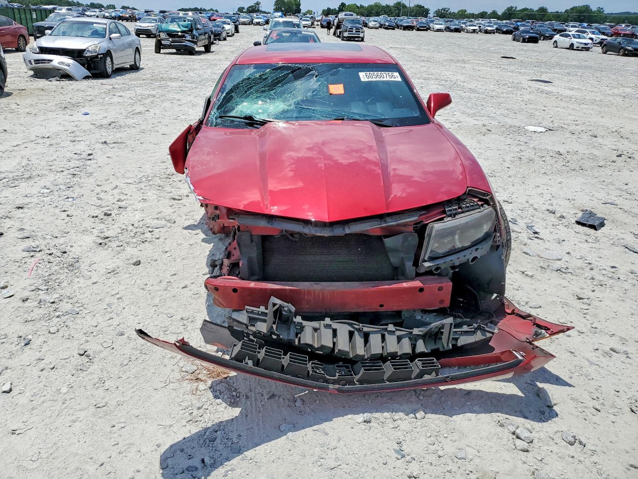 2015 Chevrolet Camaro Lt Red vin: 2G1FF1E37F9264051