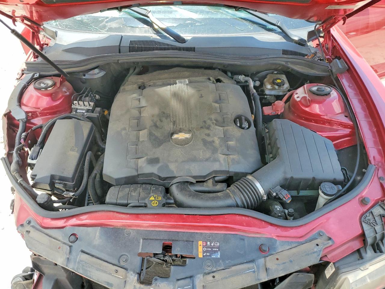 2015 Chevrolet Camaro Lt Red vin: 2G1FF1E37F9264051