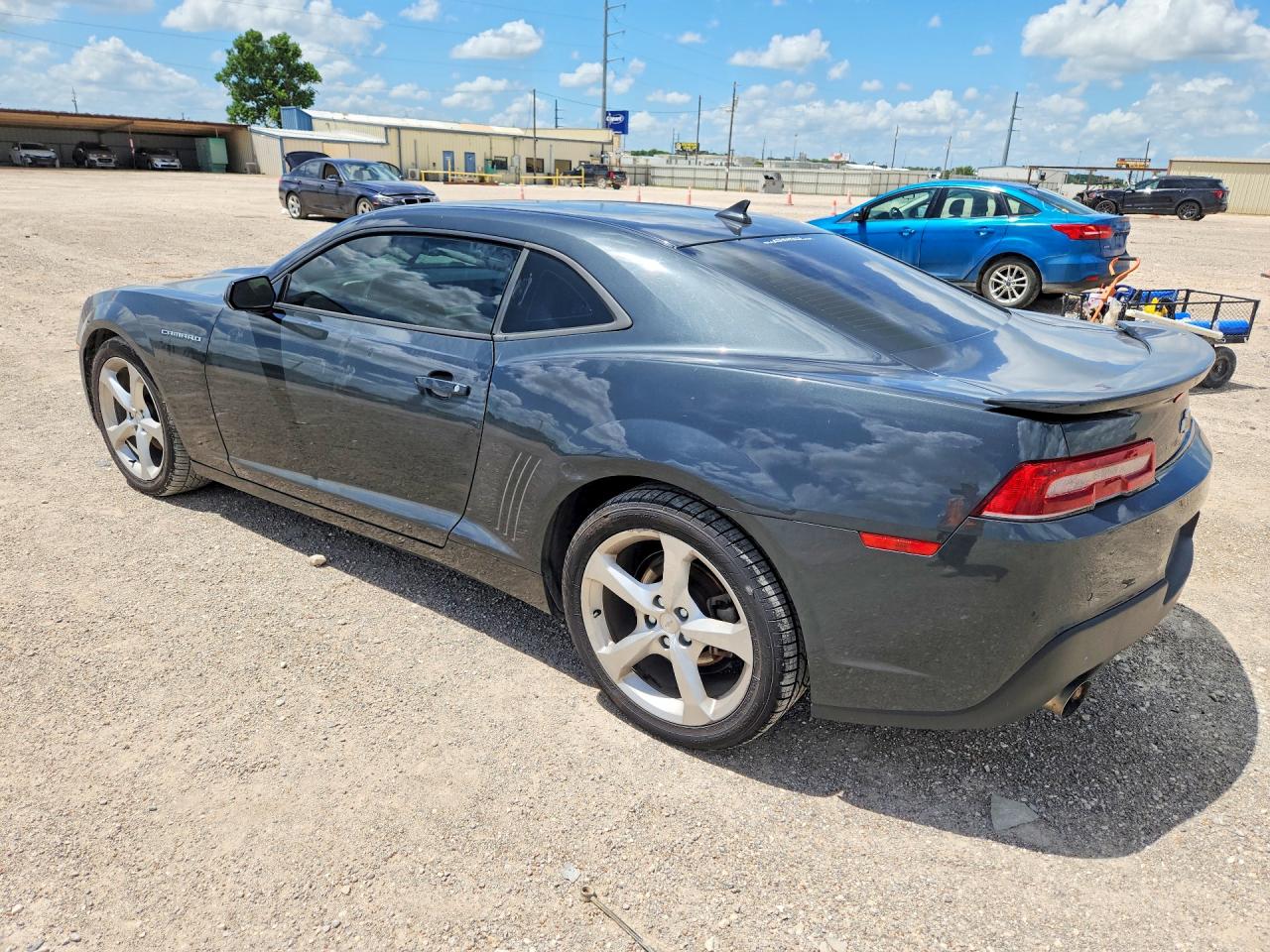 2015 Chevrolet Camaro Серый vin: 2G1FF1E37F9264227