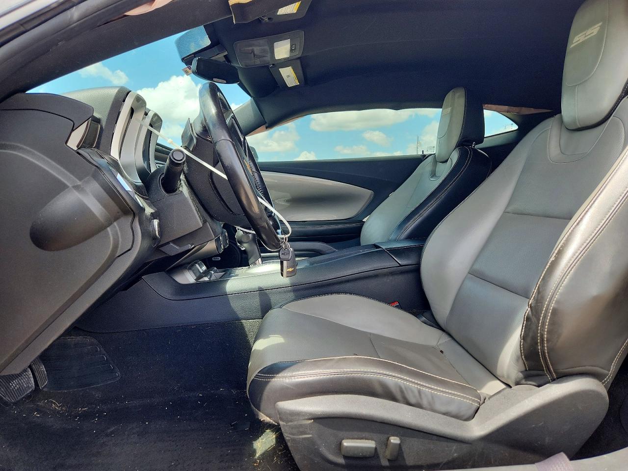 2015 Chevrolet Camaro Серый vin: 2G1FF1E37F9264227