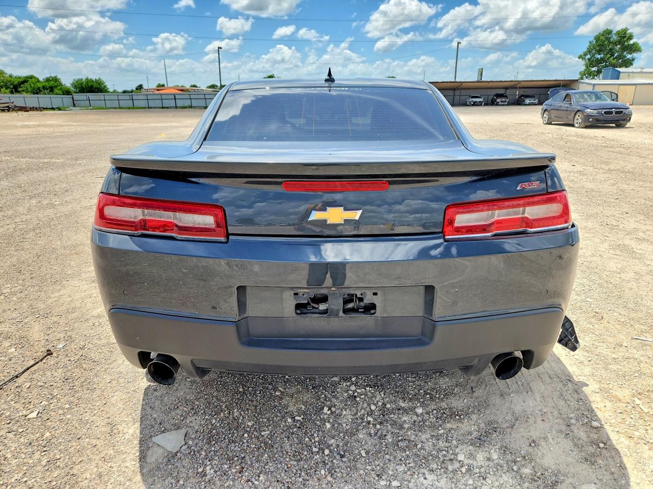 2015 Chevrolet Camaro Серый vin: 2G1FF1E37F9264227