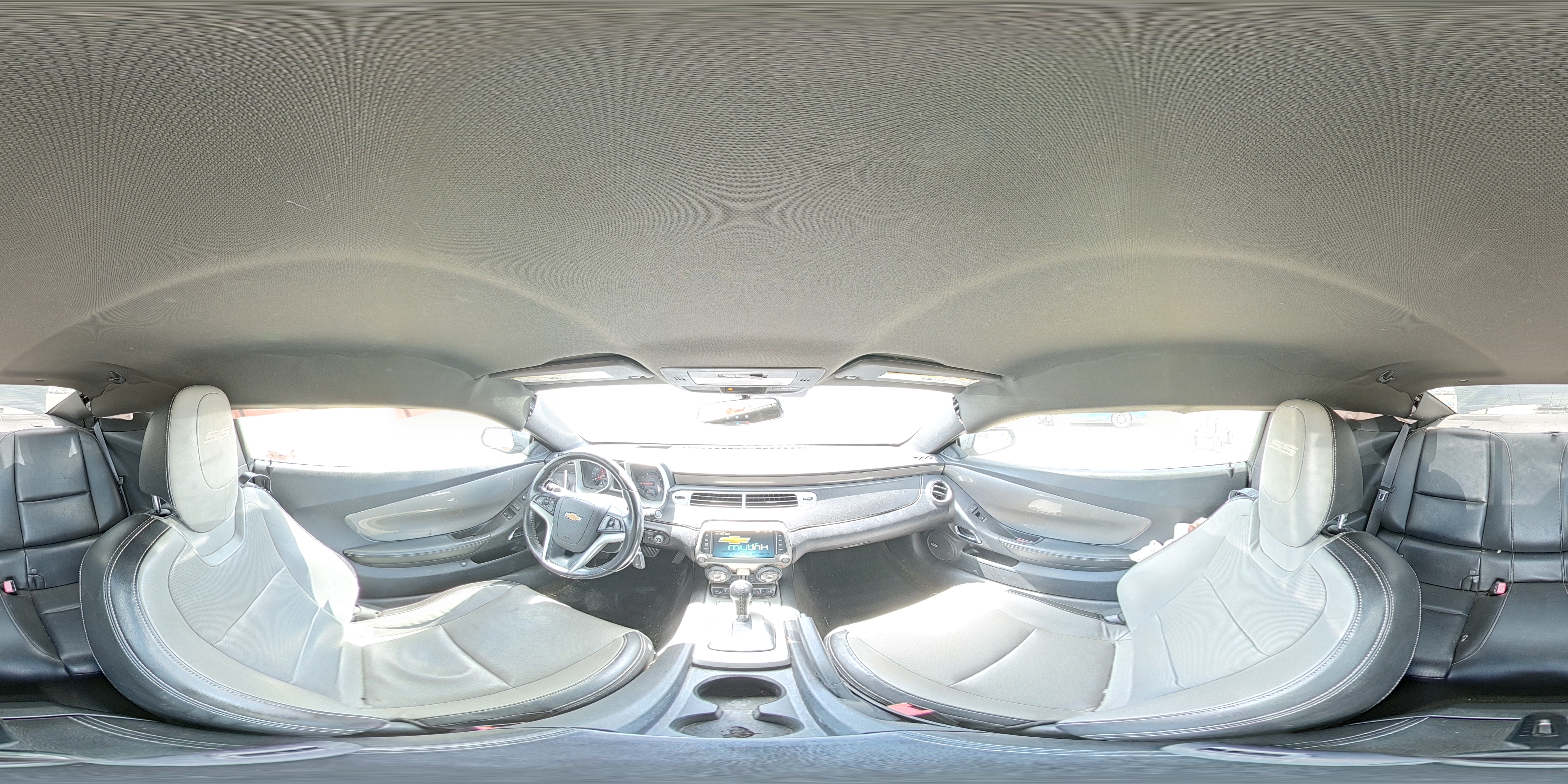 2015 Chevrolet Camaro Серый vin: 2G1FF1E37F9264227