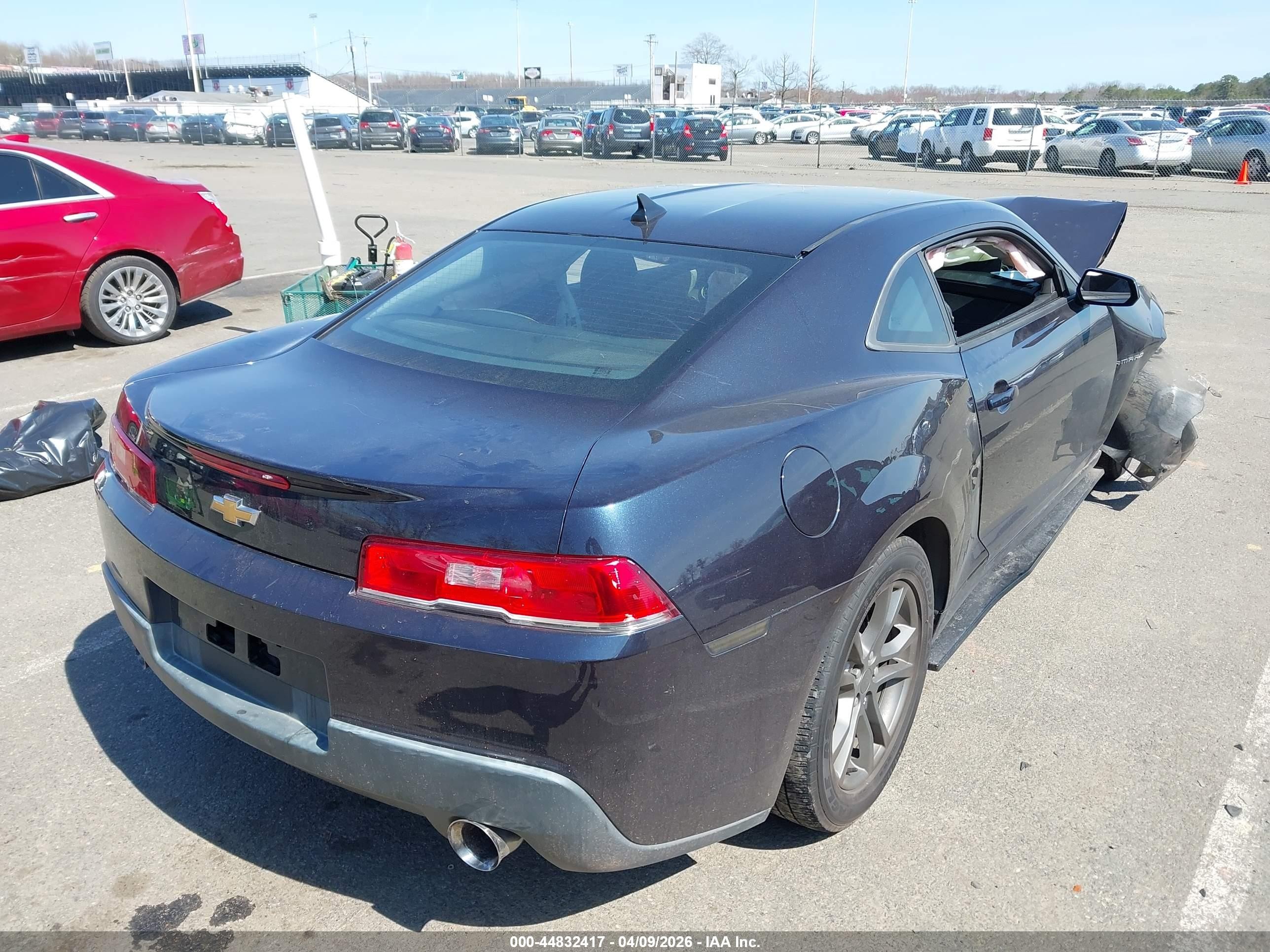 2014 Chevrolet Camaro 1lt Черный vin: 2G1FF1E38E9145262