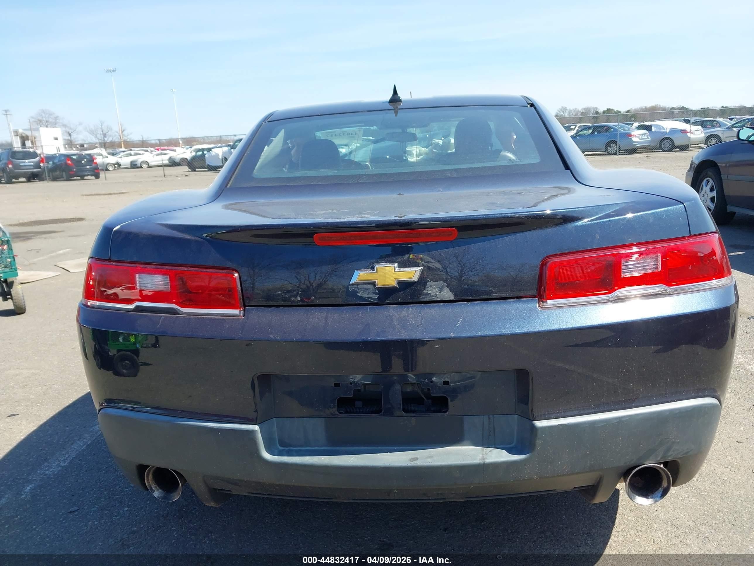 2014 Chevrolet Camaro 1lt Черный vin: 2G1FF1E38E9145262