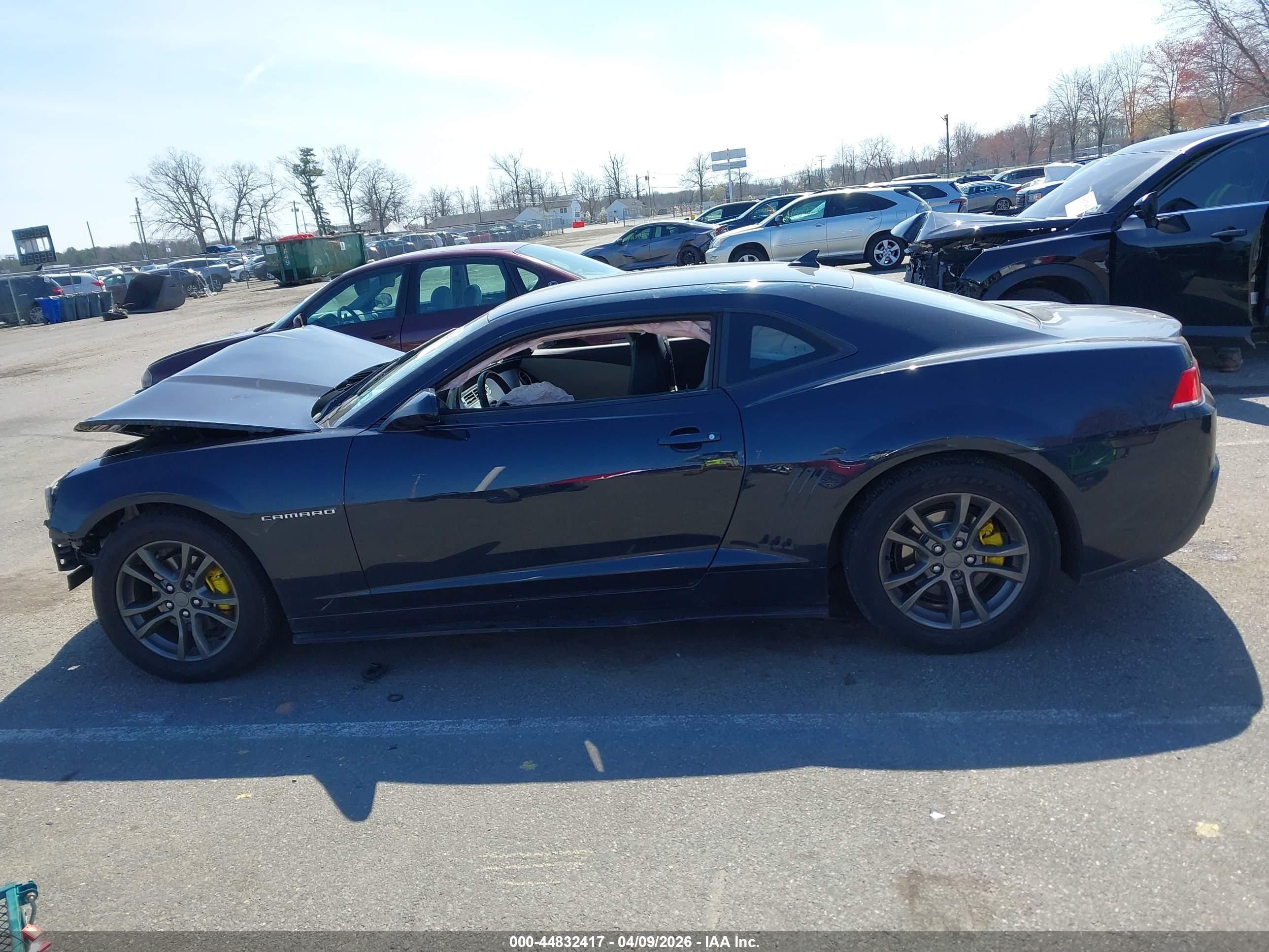 2014 Chevrolet Camaro 1lt Черный vin: 2G1FF1E38E9145262