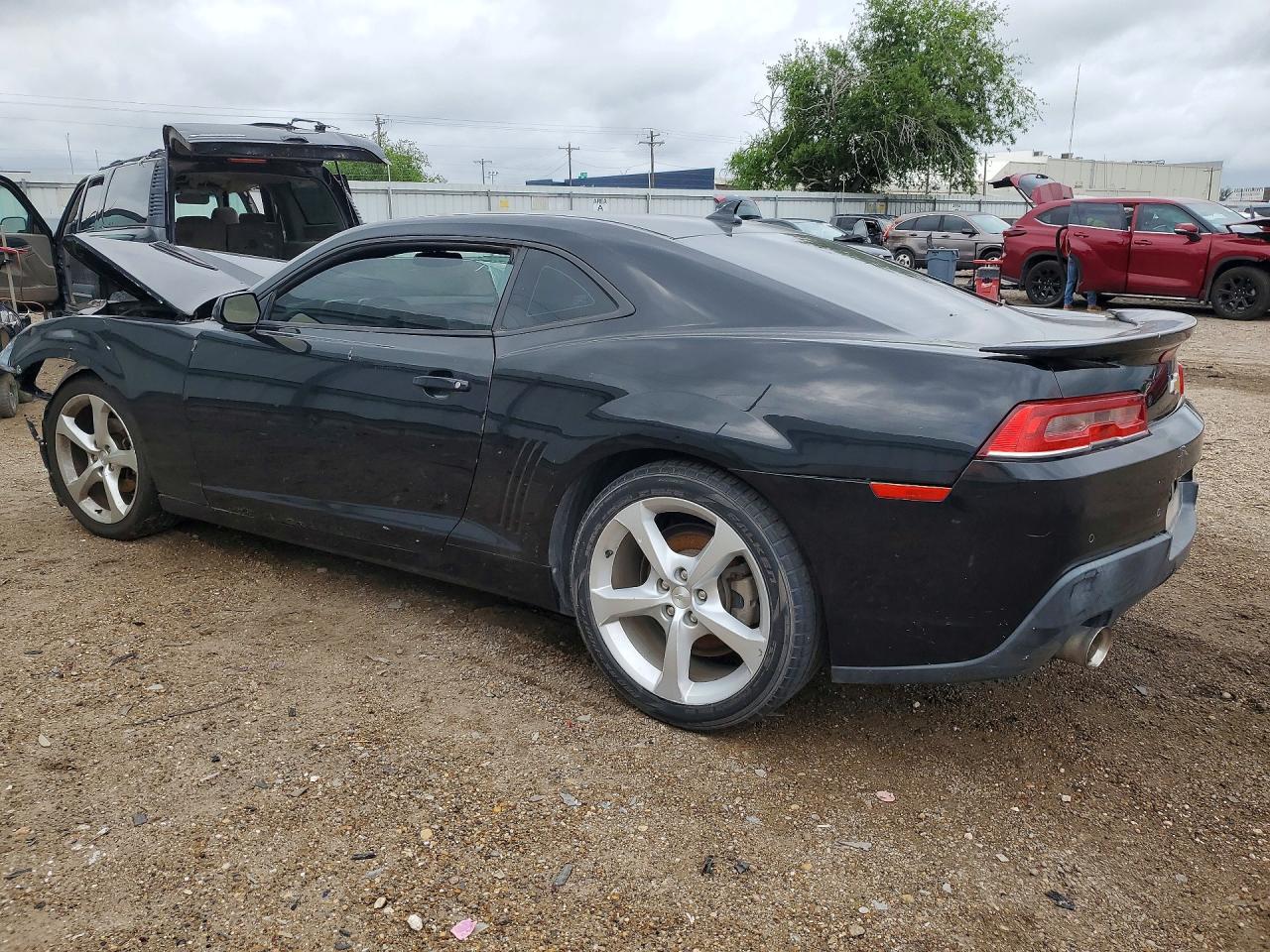 2015 Chevrolet Camaro Lt Black vin: 2G1FF1E38F9131508