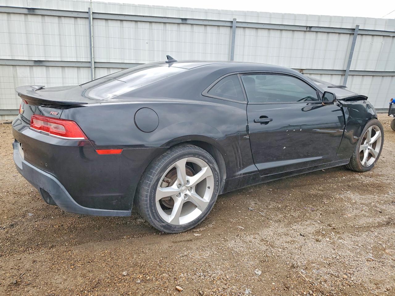 2015 Chevrolet Camaro Lt Black vin: 2G1FF1E38F9131508