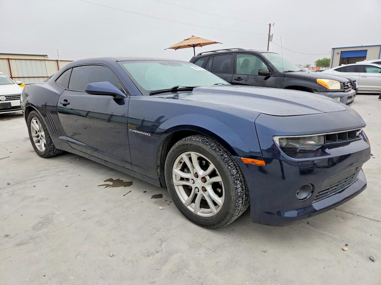 2015 Chevrolet Camaro Lt Blue vin: 2G1FF1E38F9277519