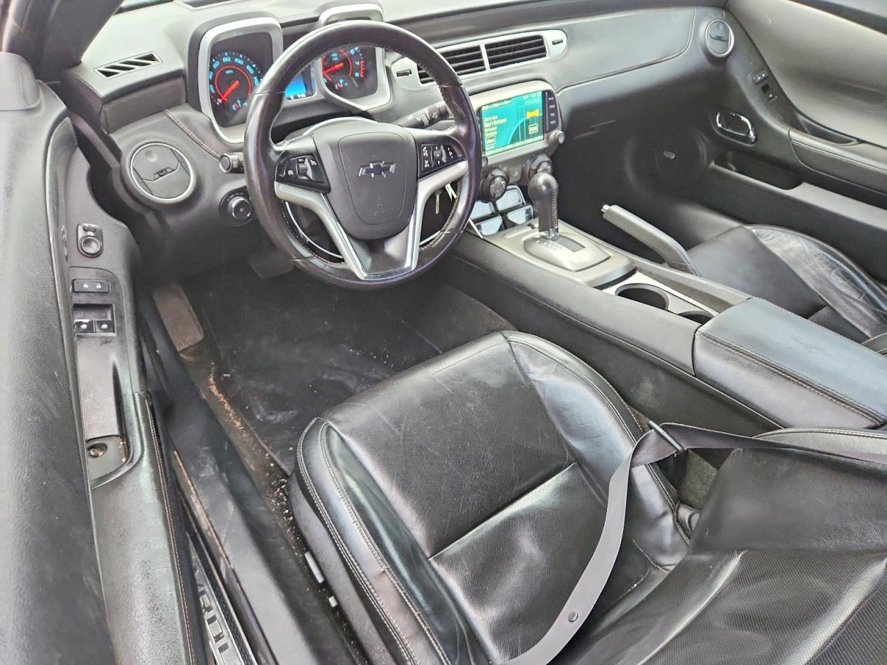 2015 Chevrolet Camaro Lt Blue vin: 2G1FF1E38F9277519