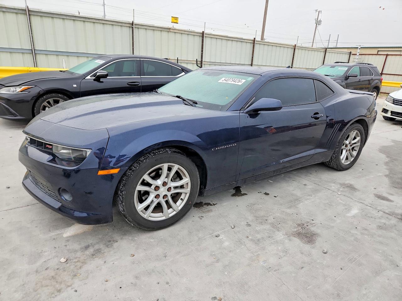 2015 Chevrolet Camaro Lt Blue vin: 2G1FF1E38F9277519