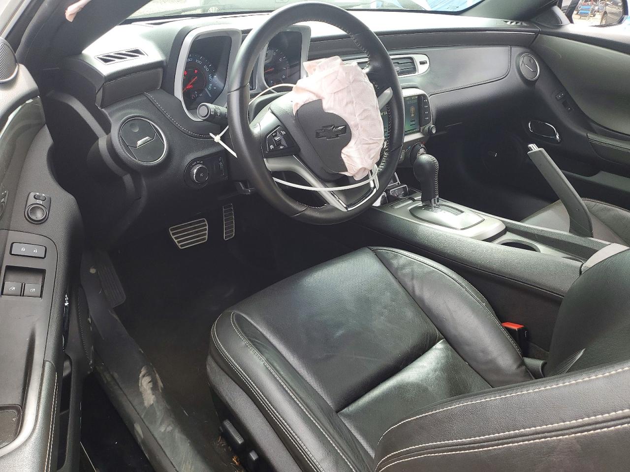 2015 Chevrolet Camaro Lt Black vin: 2G1FF1E38F9300376