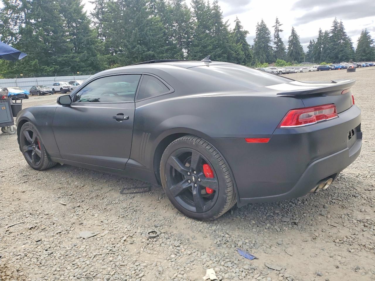 2015 Chevrolet Camaro Lt Black vin: 2G1FF1E38F9300376