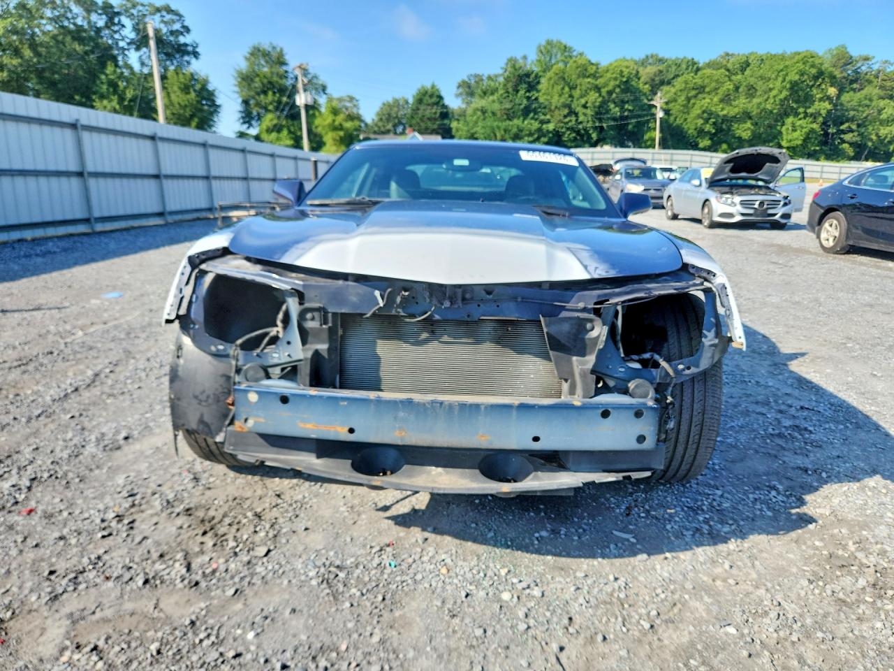 2015 Chevrolet Camaro Lt Blue vin: 2G1FF1E38F9303780
