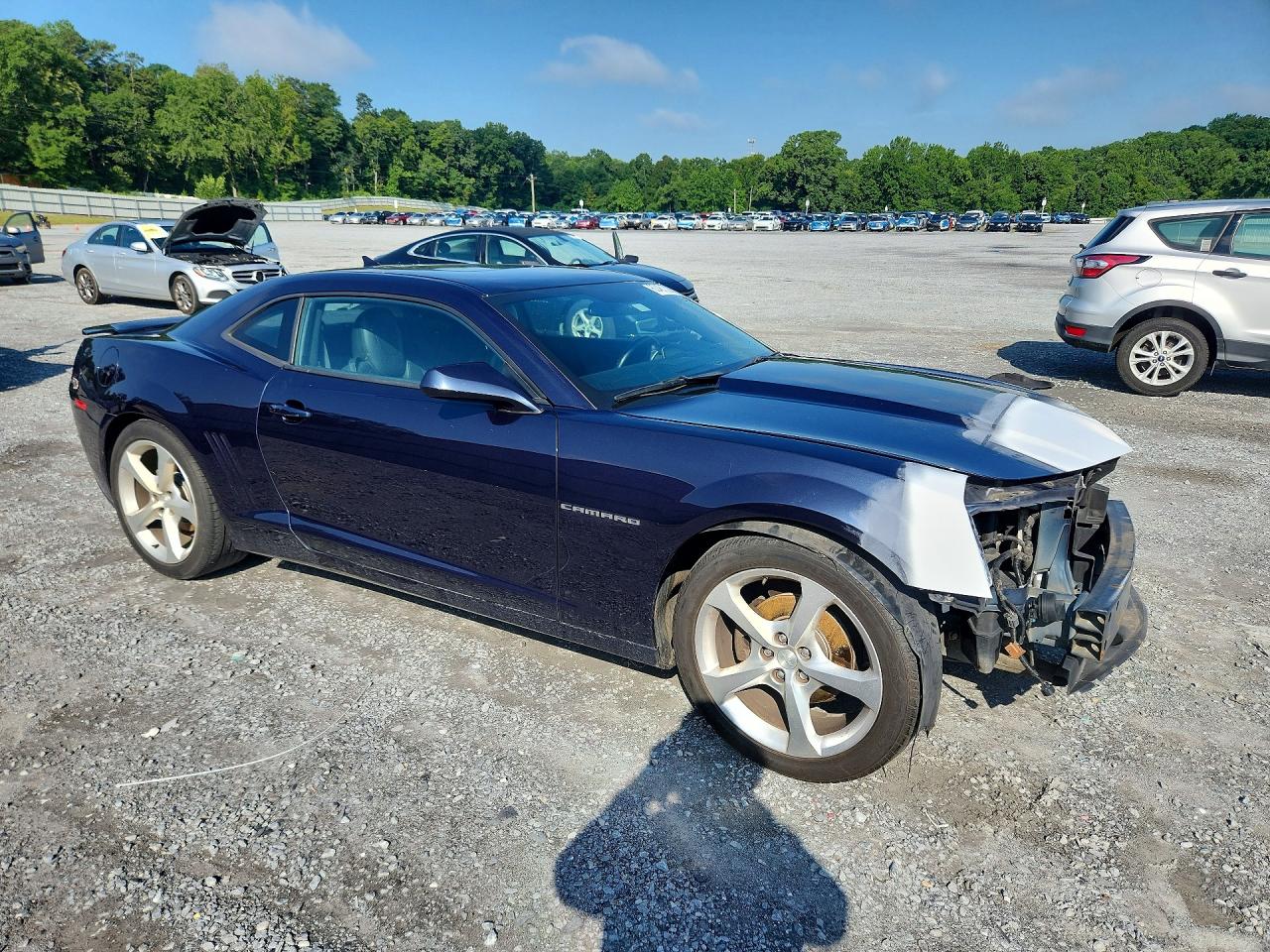2015 Chevrolet Camaro Lt Blue vin: 2G1FF1E38F9303780