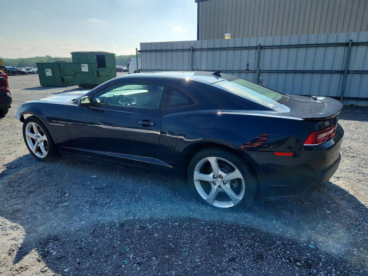 2015 Chevrolet Camaro Lt Blue vin: 2G1FF1E38F9303780