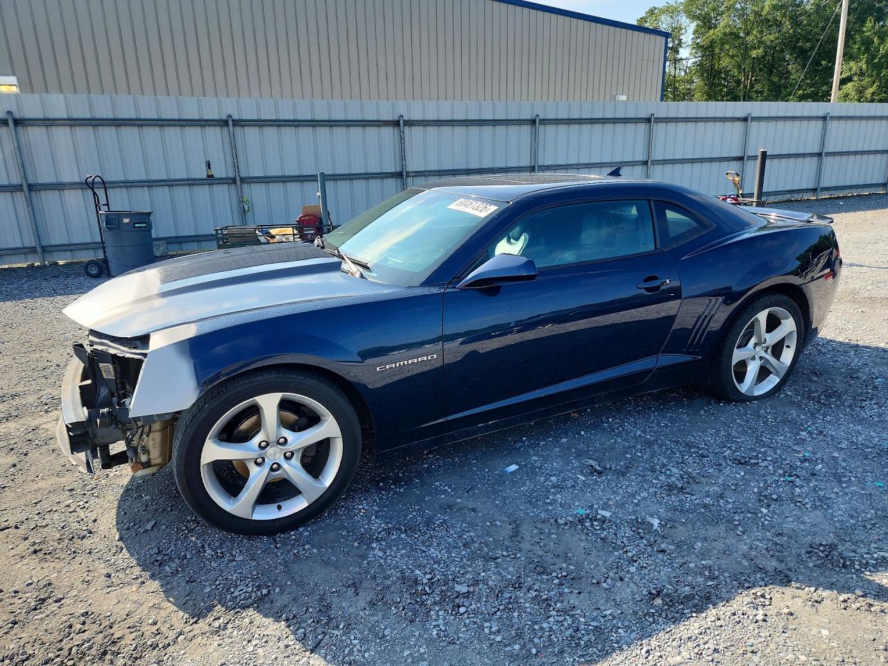 2015 Chevrolet Camaro Lt Blue vin: 2G1FF1E38F9303780
