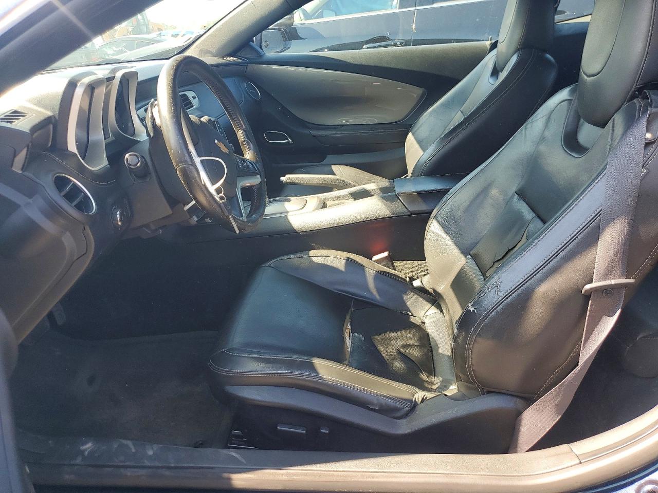 2015 Chevrolet Camaro Lt Blue vin: 2G1FF1E38F9303780
