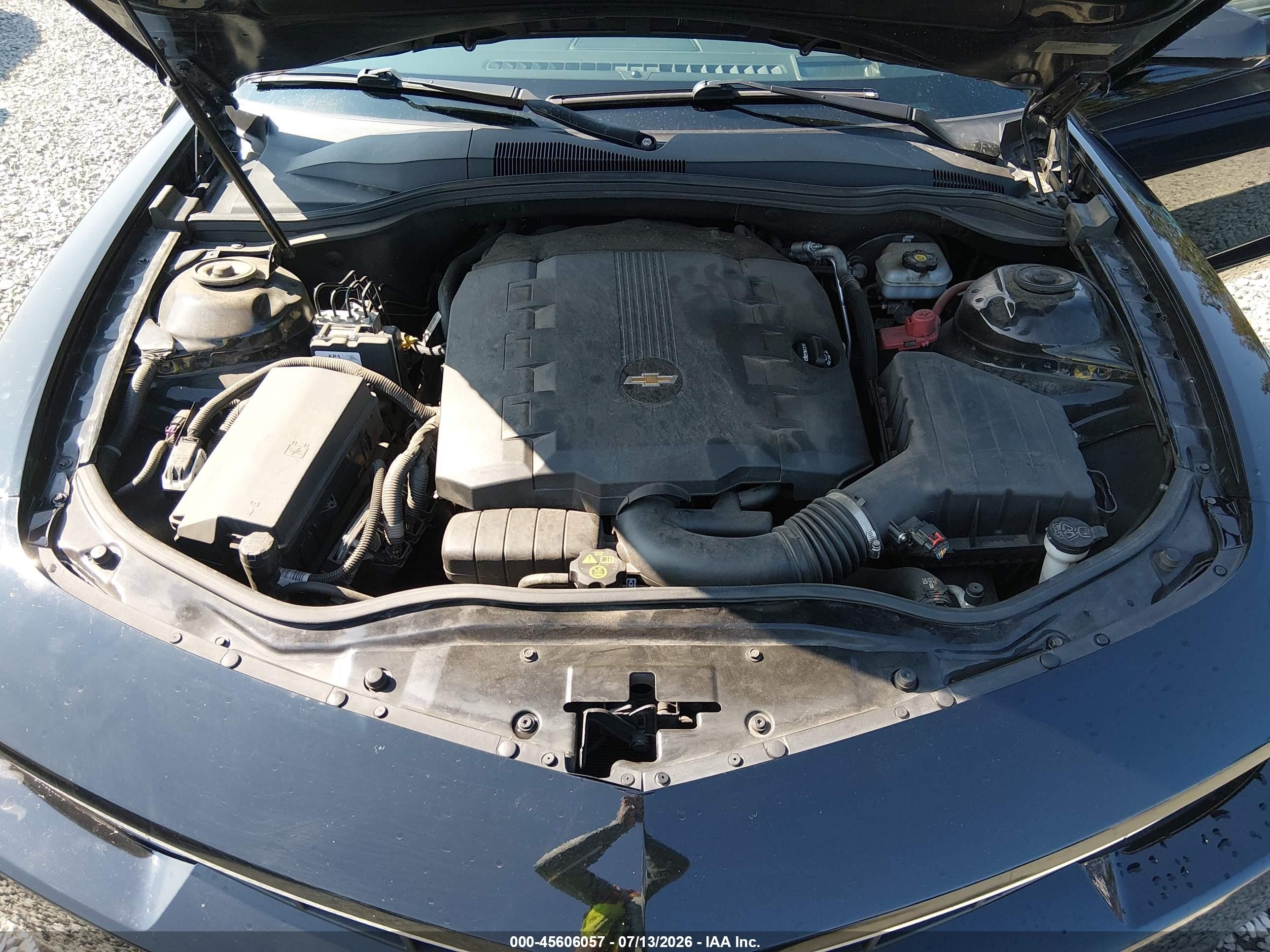 2015 Chevrolet Camaro 2lt Черный vin: 2G1FF1E39F9264603