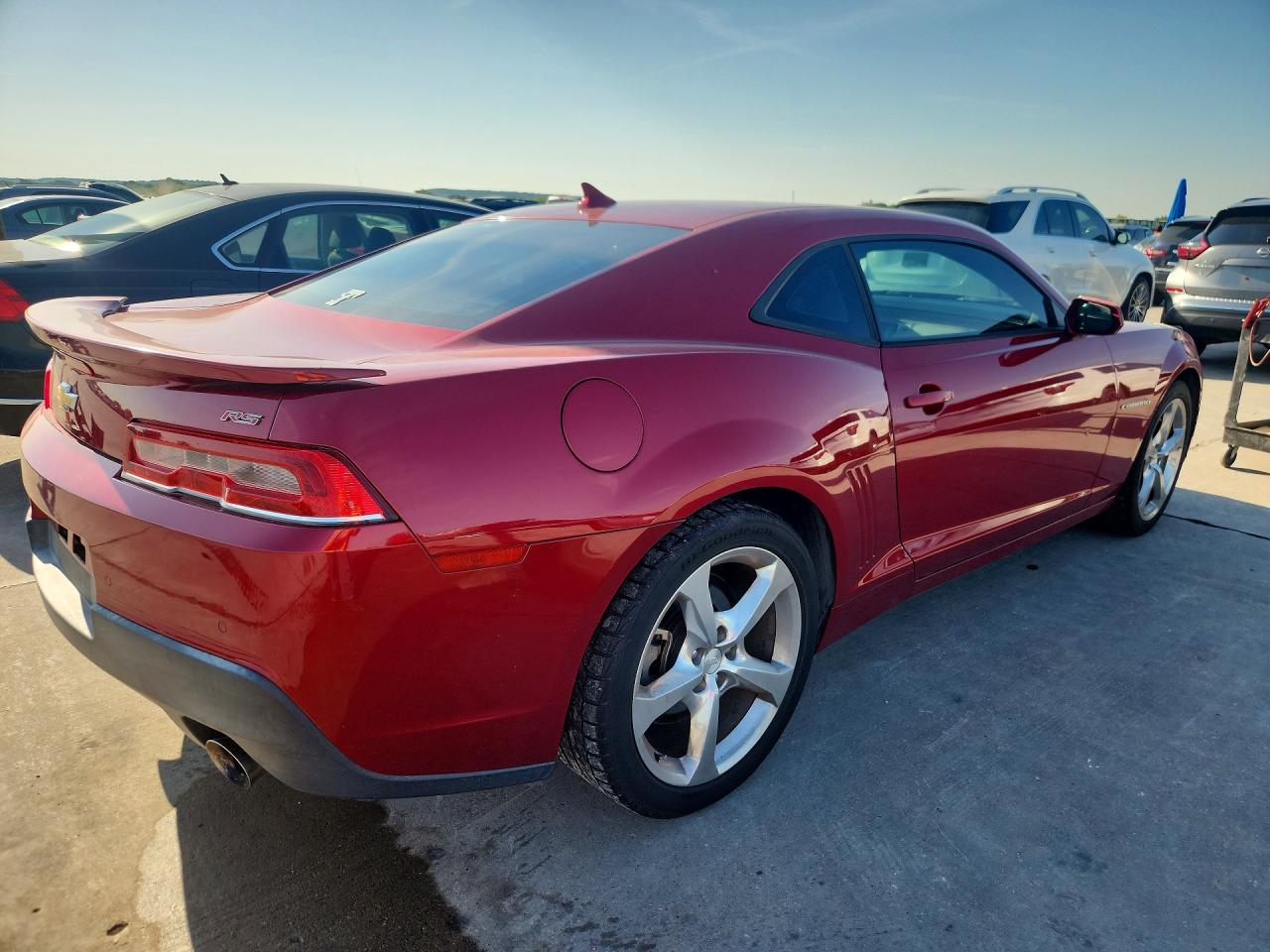 2015 Chevrolet Camaro Lt Maroon vin: 2G1FF1E3XF9105069