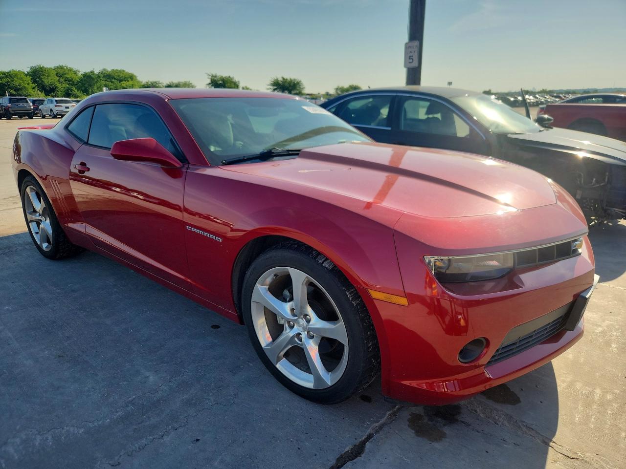 2015 Chevrolet Camaro Lt Maroon vin: 2G1FF1E3XF9105069