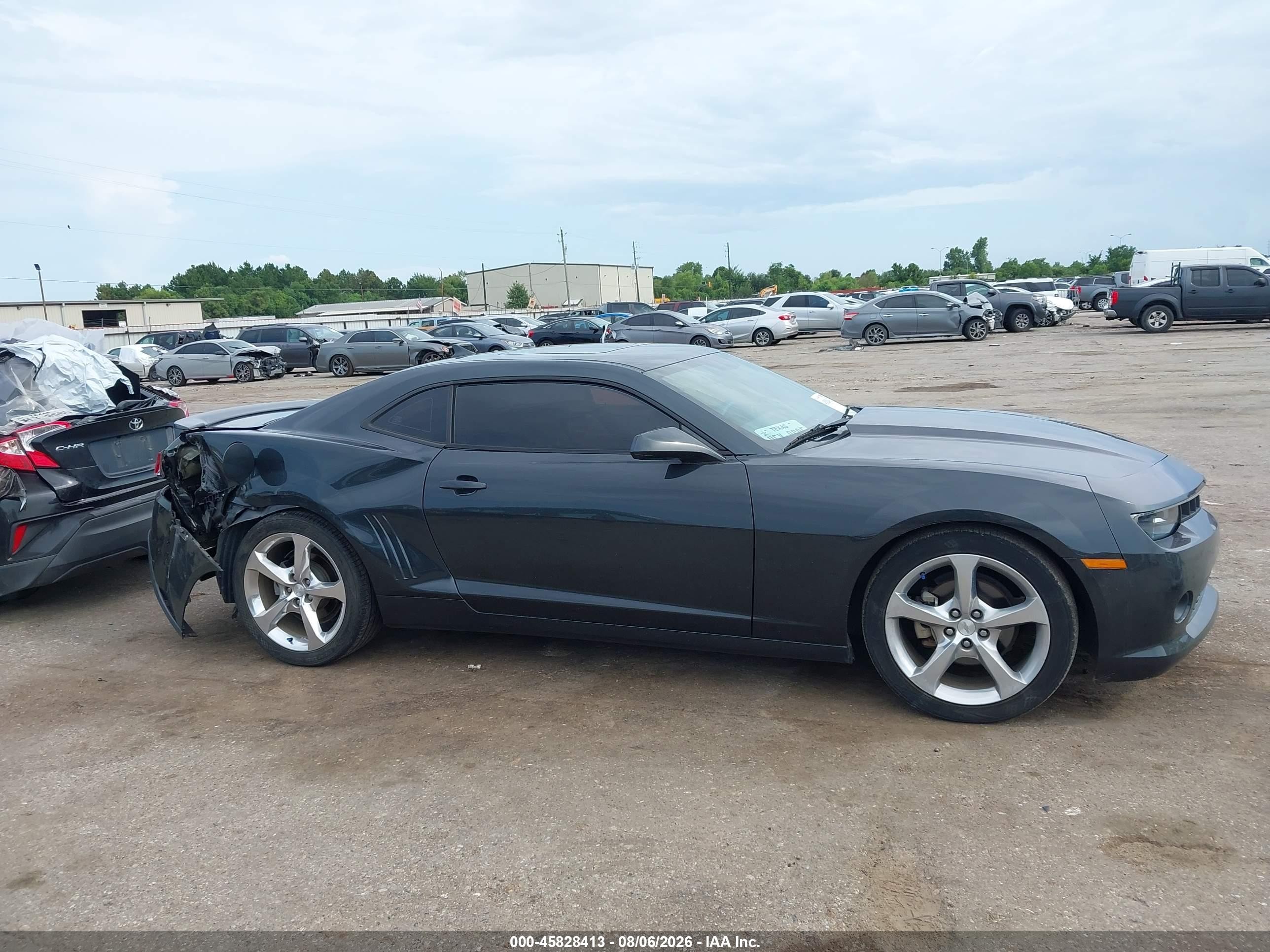 2015 Chevrolet Camaro 2lt Gray vin: 2G1FF1E3XF9154515