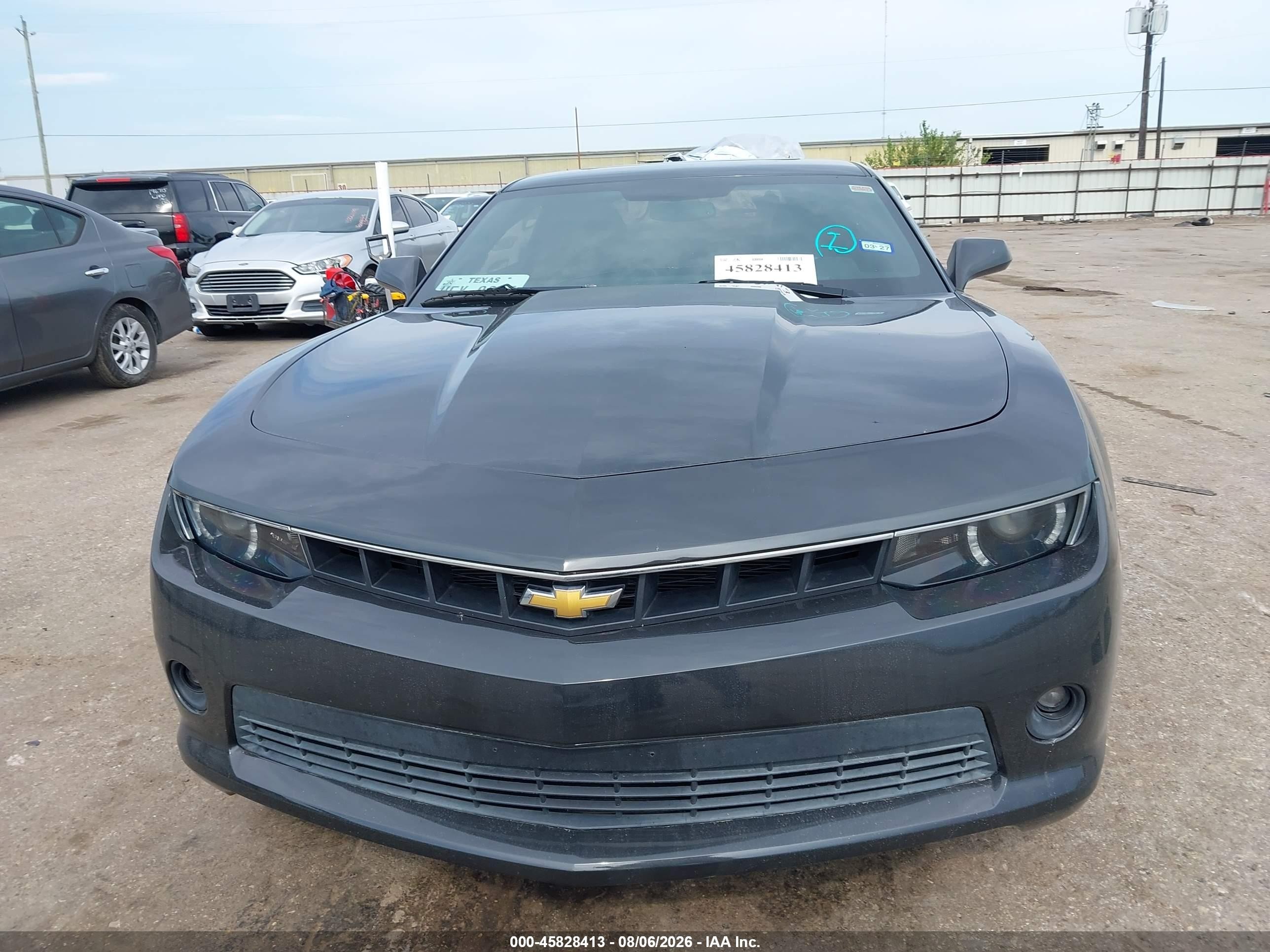 2015 Chevrolet Camaro 2lt Gray vin: 2G1FF1E3XF9154515
