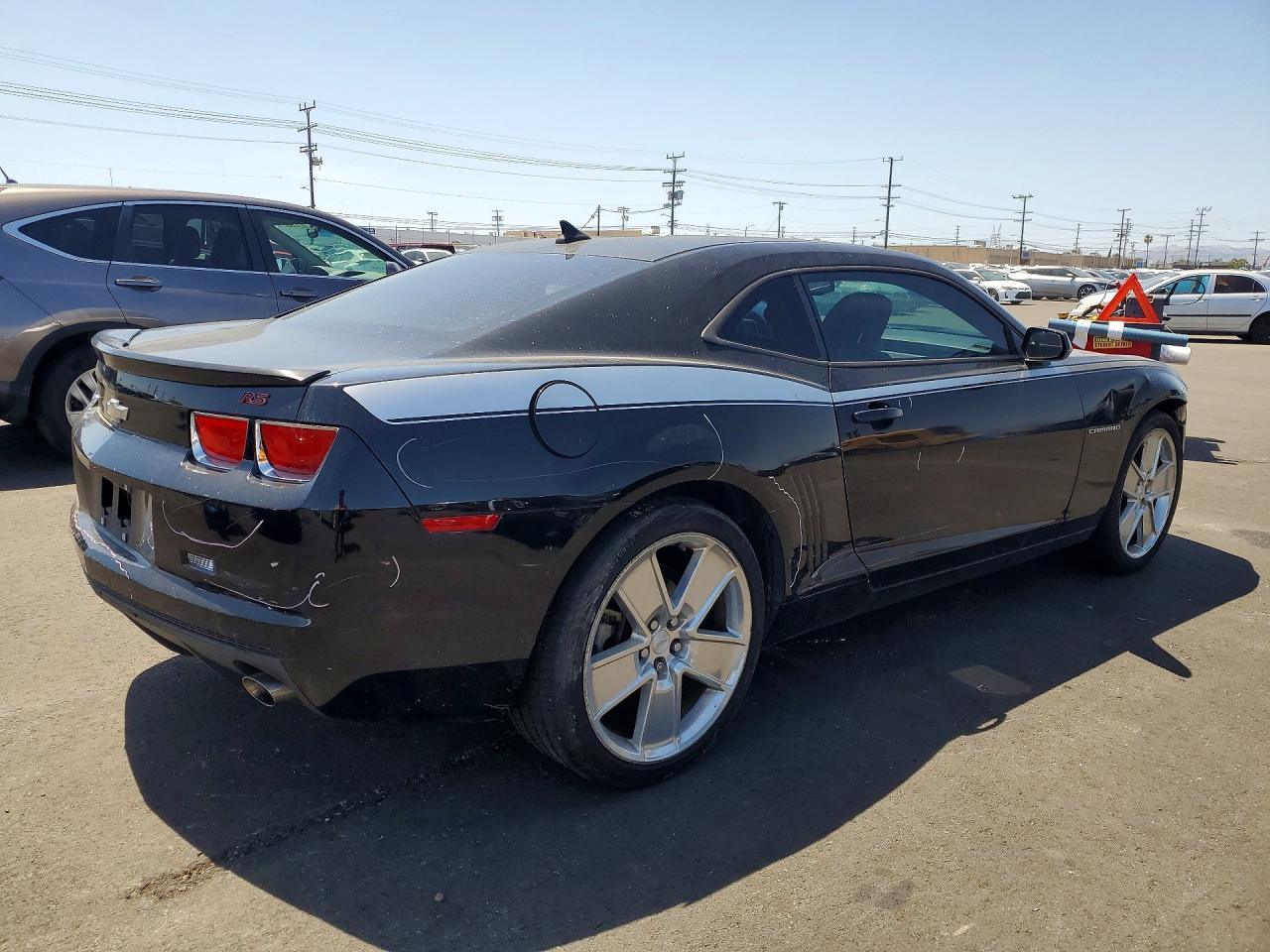 2011 Chevrolet Camaro Lt Black vin: 2G1FF1ED1B9173604