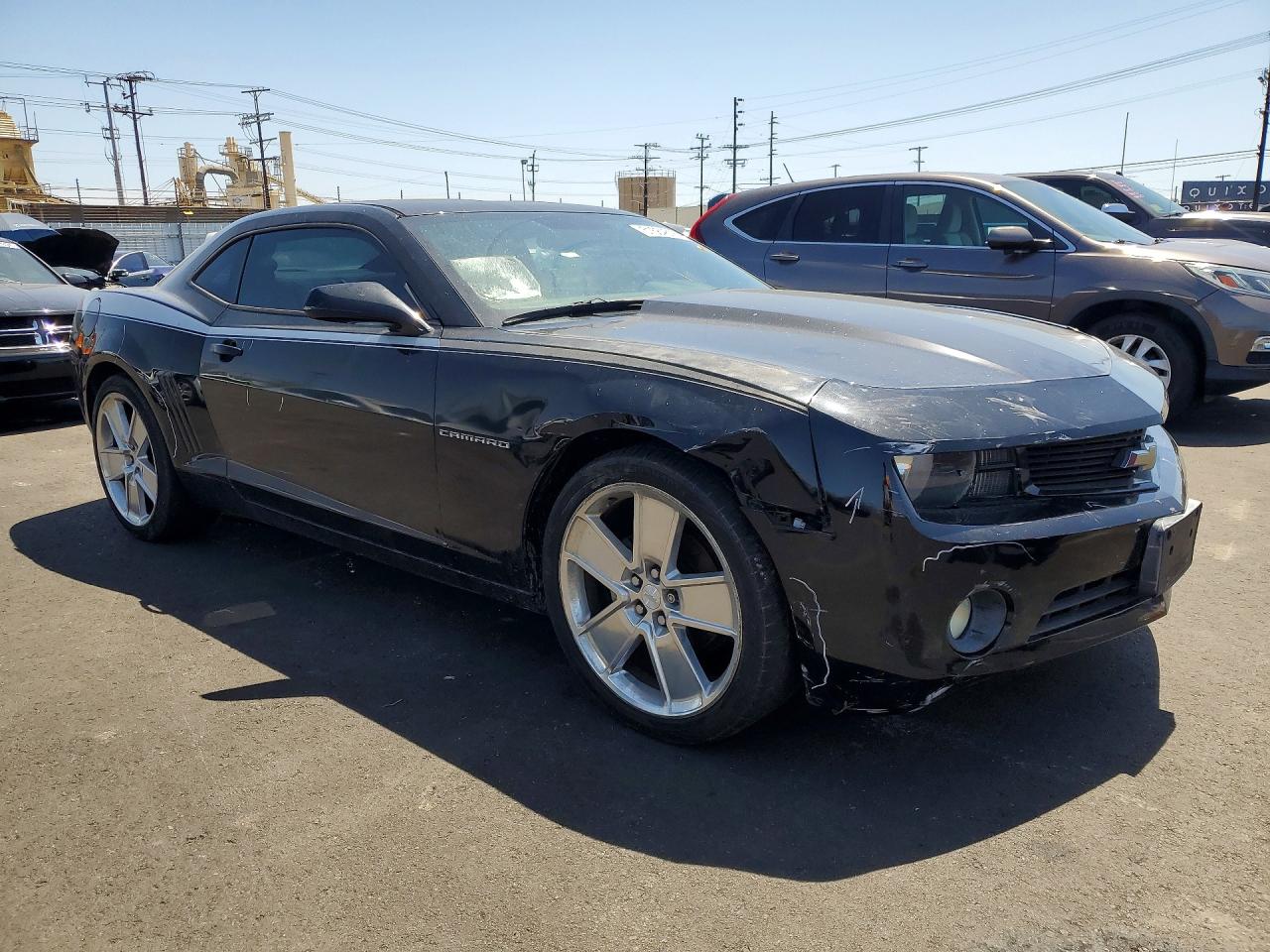 2011 Chevrolet Camaro Lt Black vin: 2G1FF1ED1B9173604