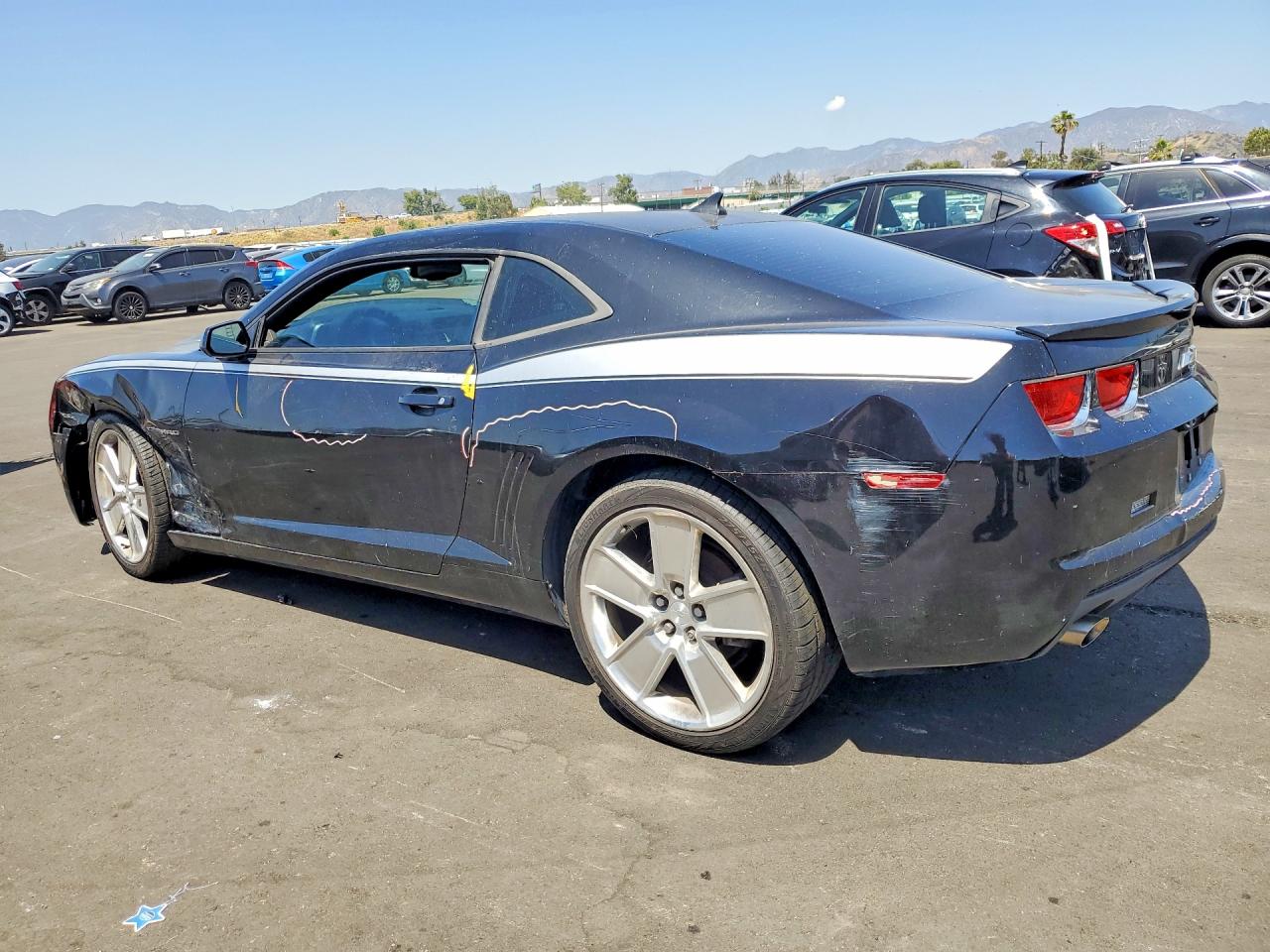 2011 Chevrolet Camaro Lt Black vin: 2G1FF1ED1B9173604